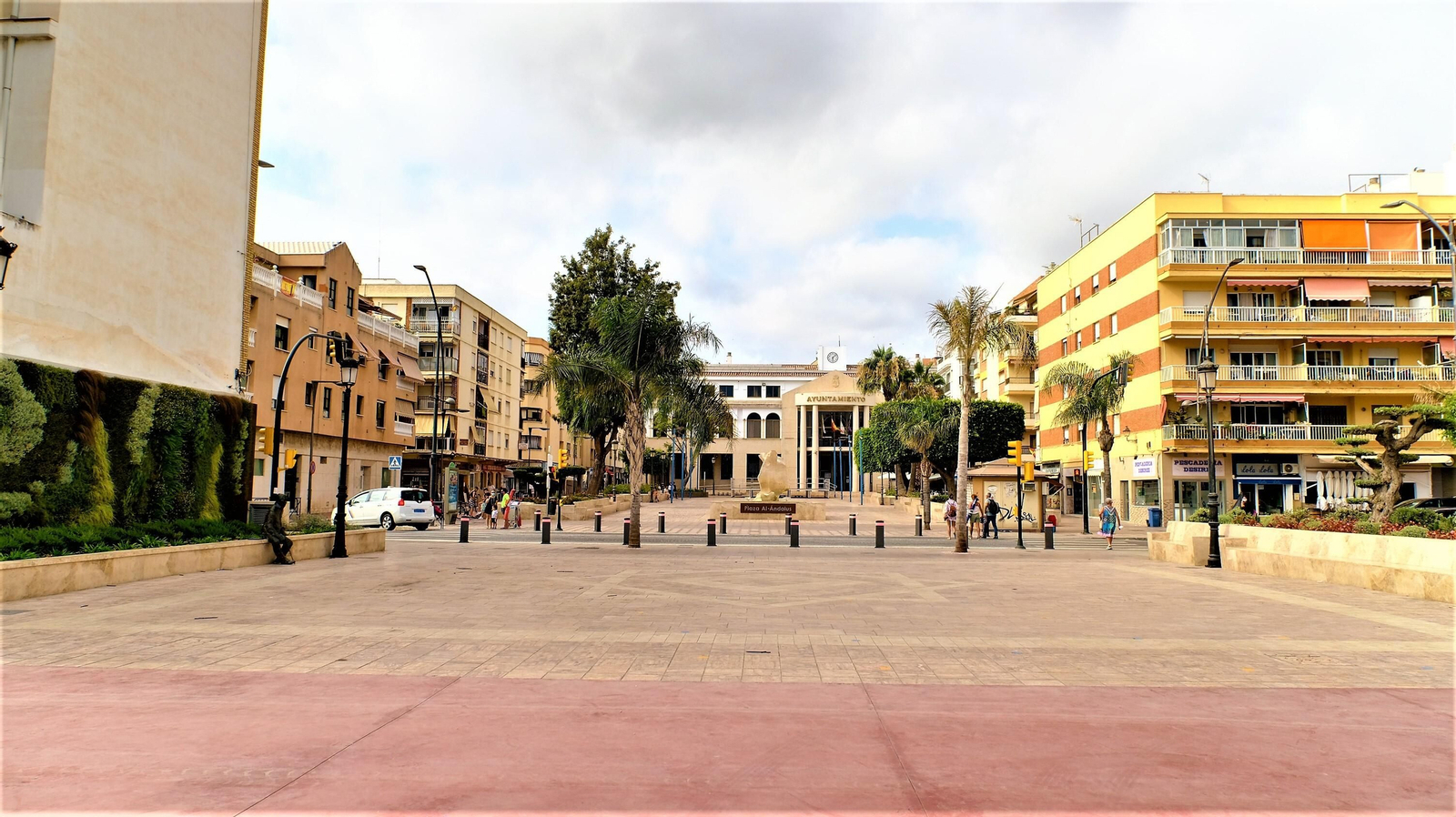 El centro de Rincón de la Victoria.