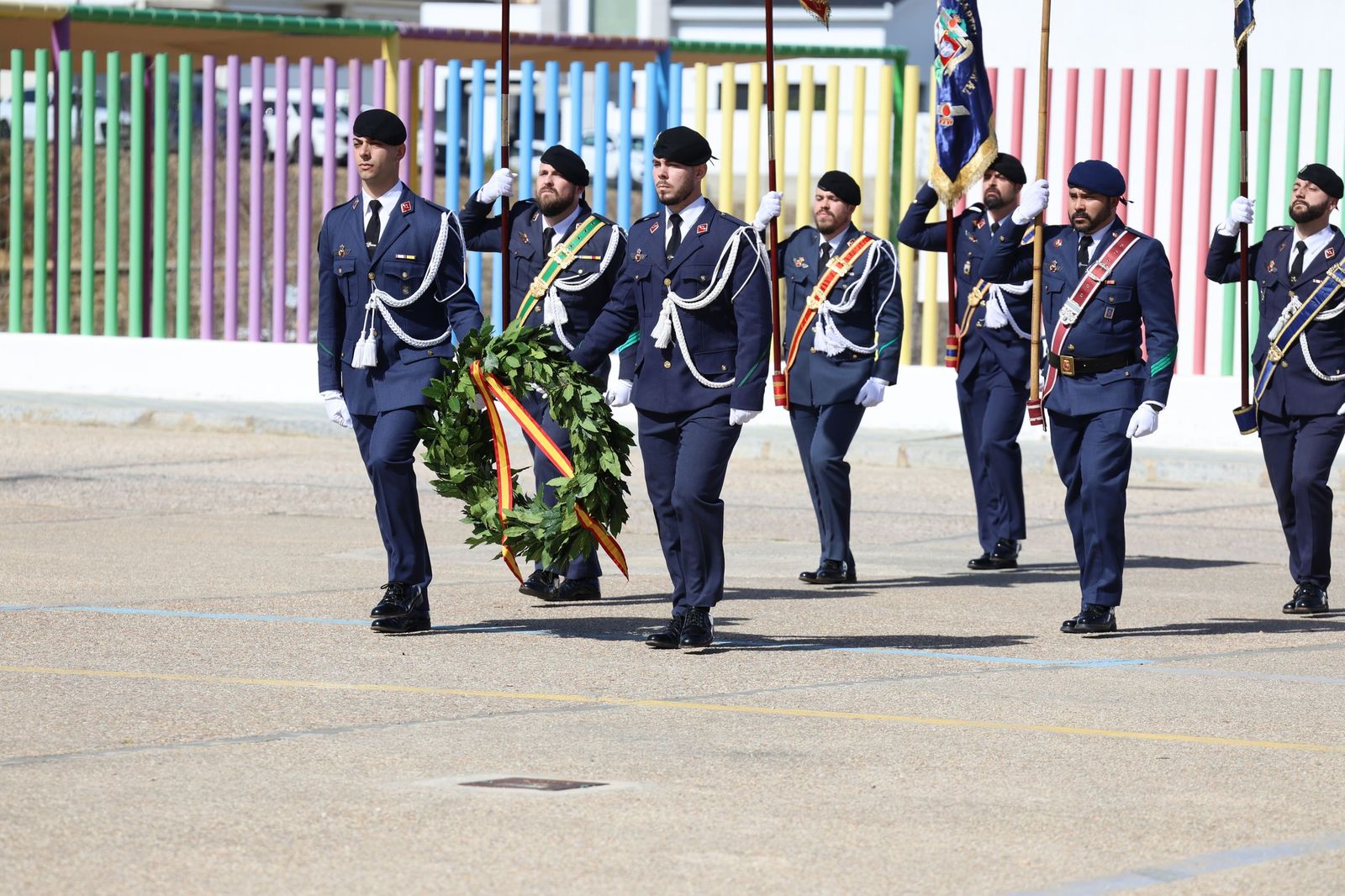 Fotografías del Acto Militar presidido por S.M. el Rey Felipe VI con motivo del centenario del Plus Ultra