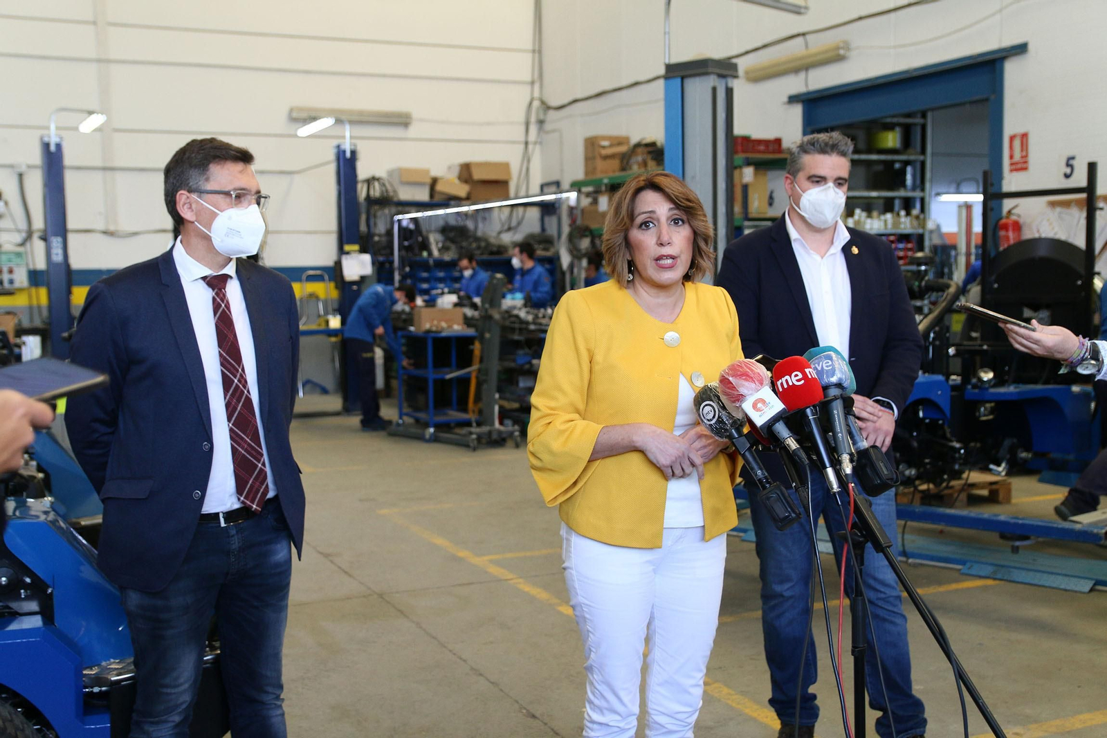 Fotogalería de la visita de Susana Díaz