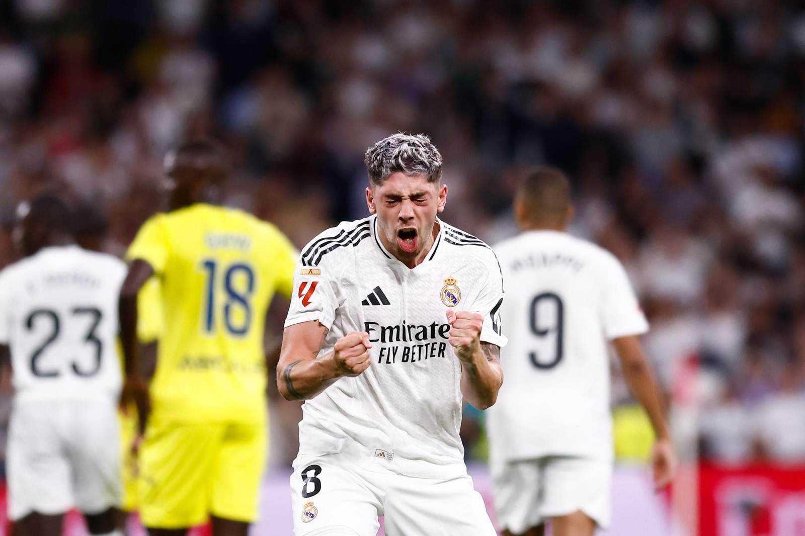 Las mejores imágenes del Real Madrid - Villarreal