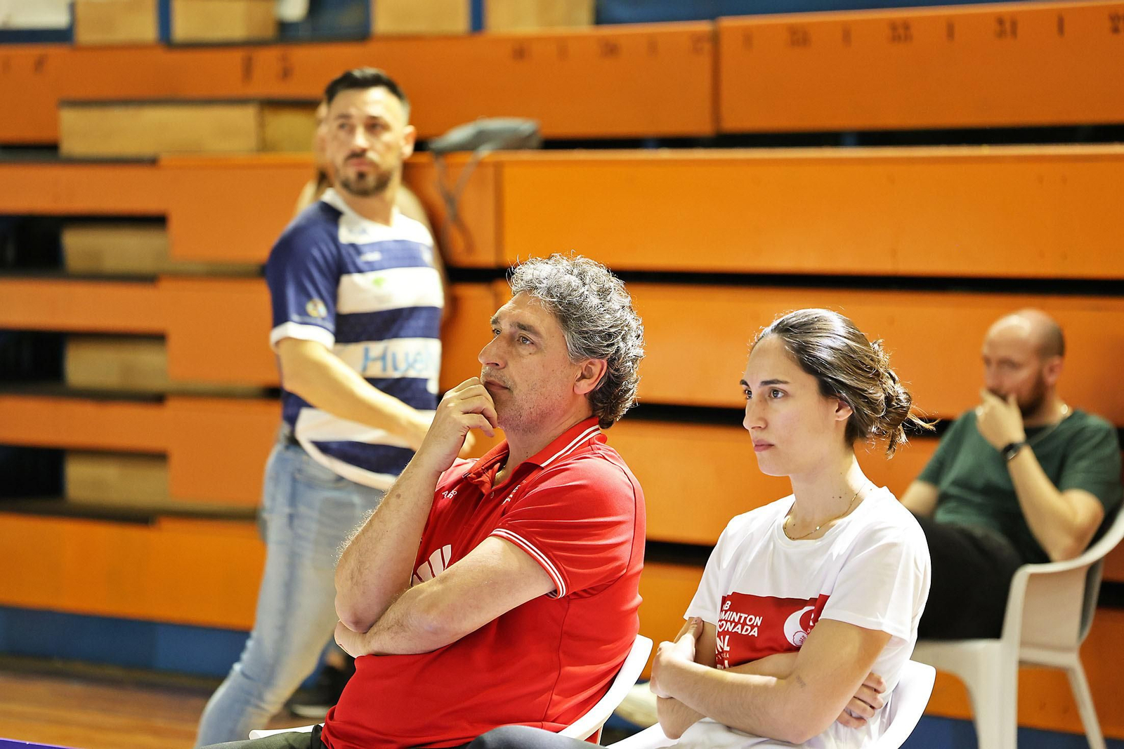 Imágenes de la final de liga de bádminton entre el IES La Orden y La RInconada