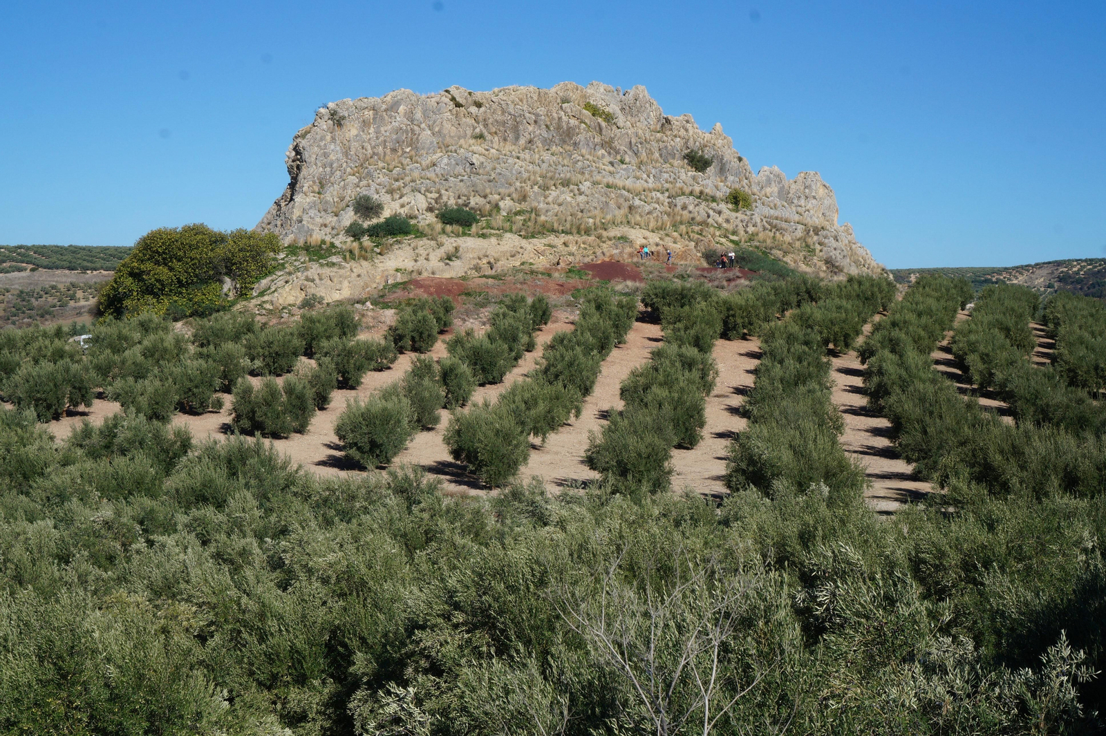 Piedra Luenga, la mole rocosa de Montilla, en fotografías