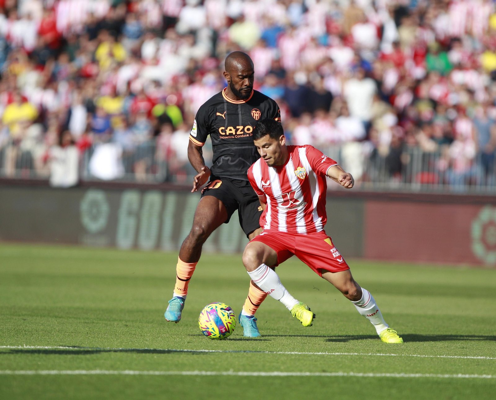 Fotogalería del partido de la Liga Santander, U.D. Almería-Valencia