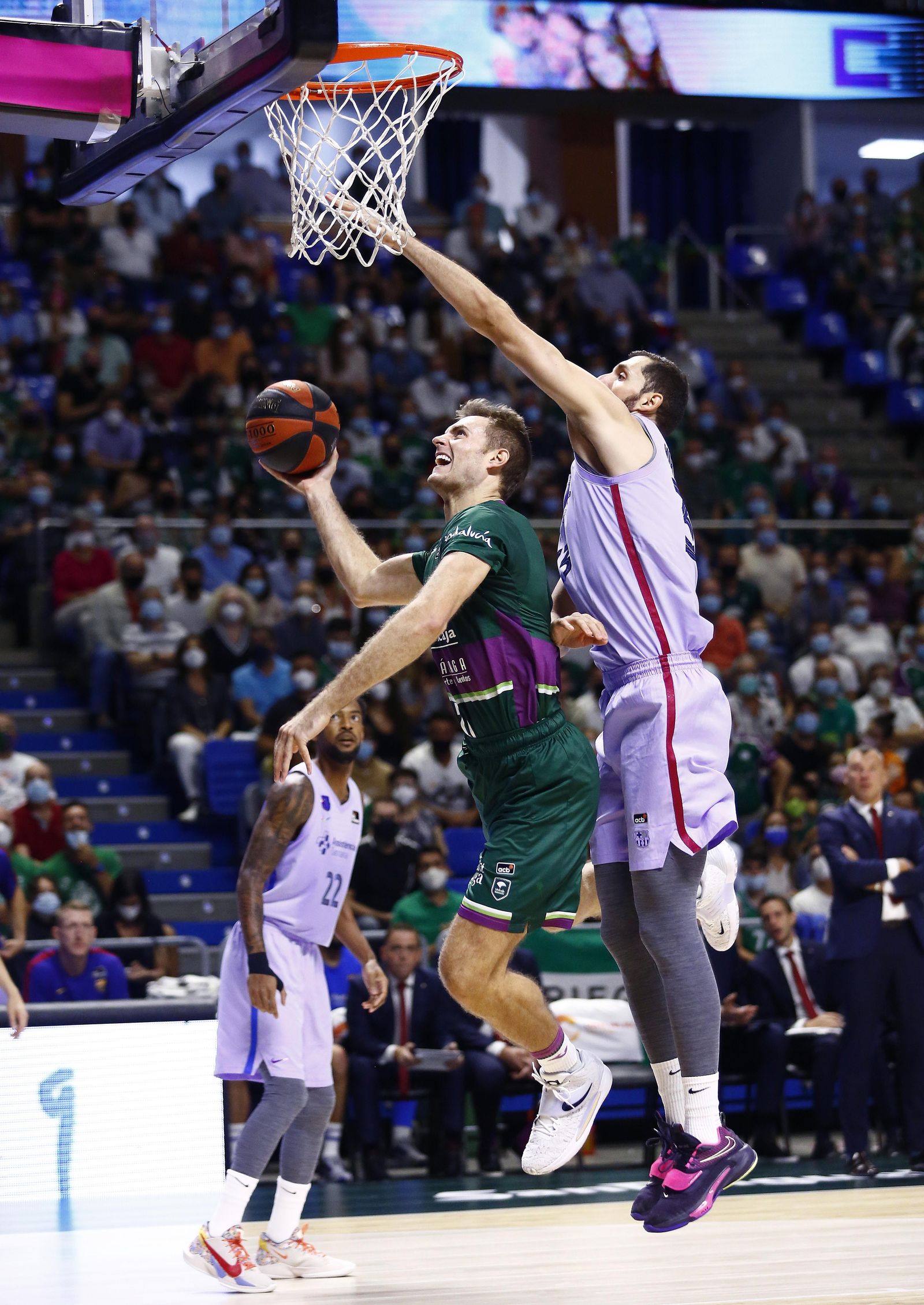Las fotos del Unicaja-Barça