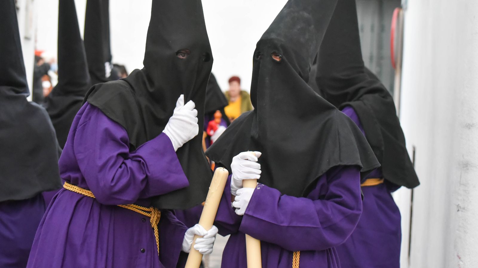 Fotos del Jueves Santo en Tarifa: Jesús Nazareno y María Santisima de la Paz
