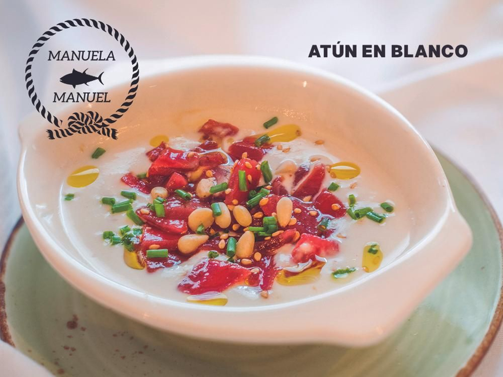 Tapa: Atún en blanco