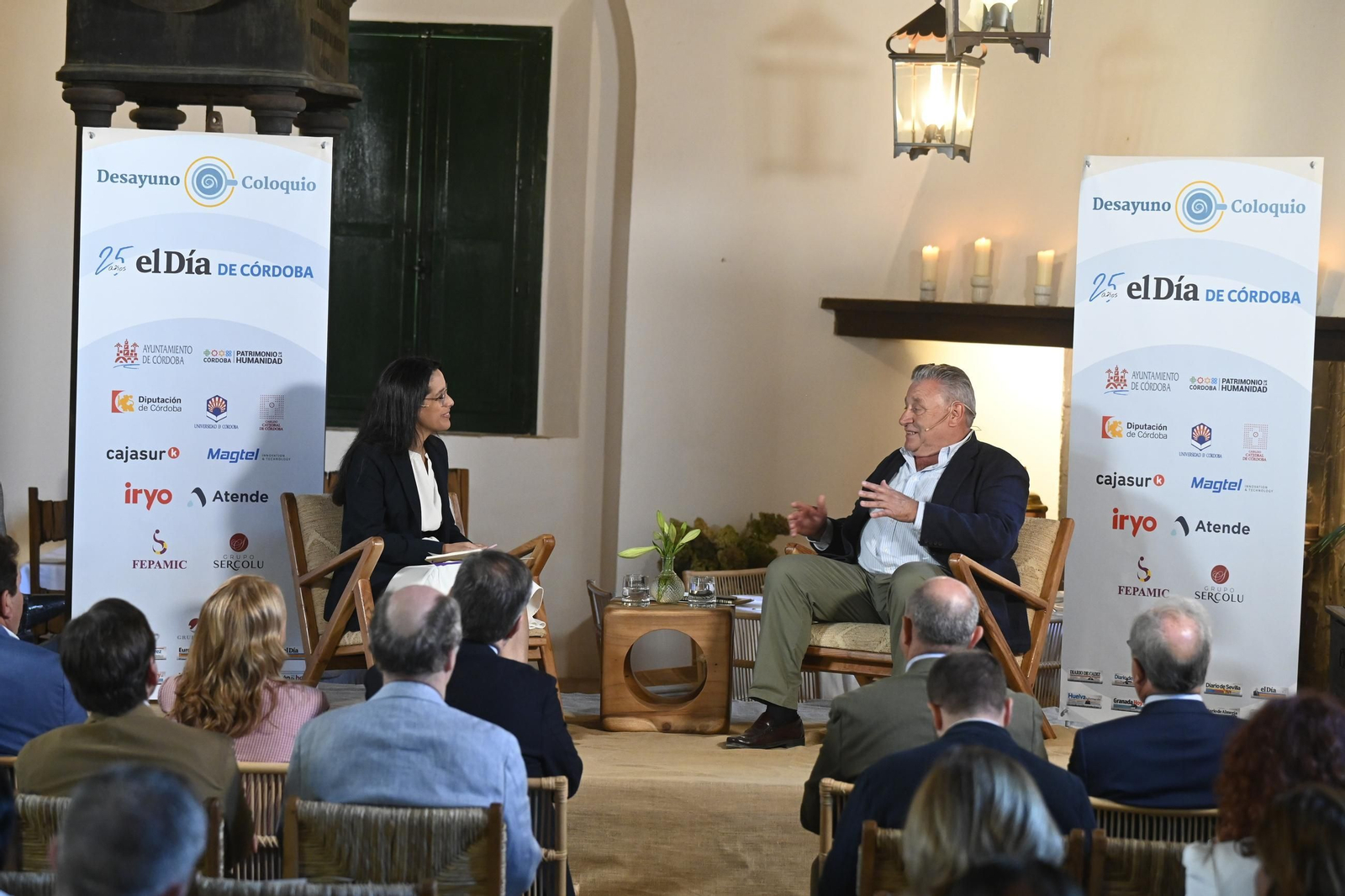 El Desayuno-coloquio por el 25 aniversario de 'El Día de Córdoba', en imágenes