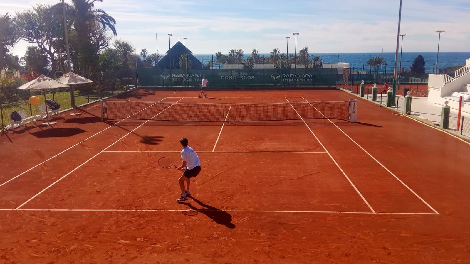 Una pista de Rafa Nadal Tennis Center.