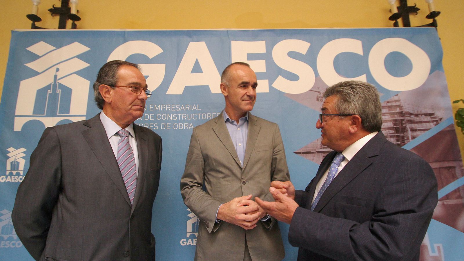 Francisco Martín, Antonio Muñoz y Juan Aguilera, en imagen de archivo.