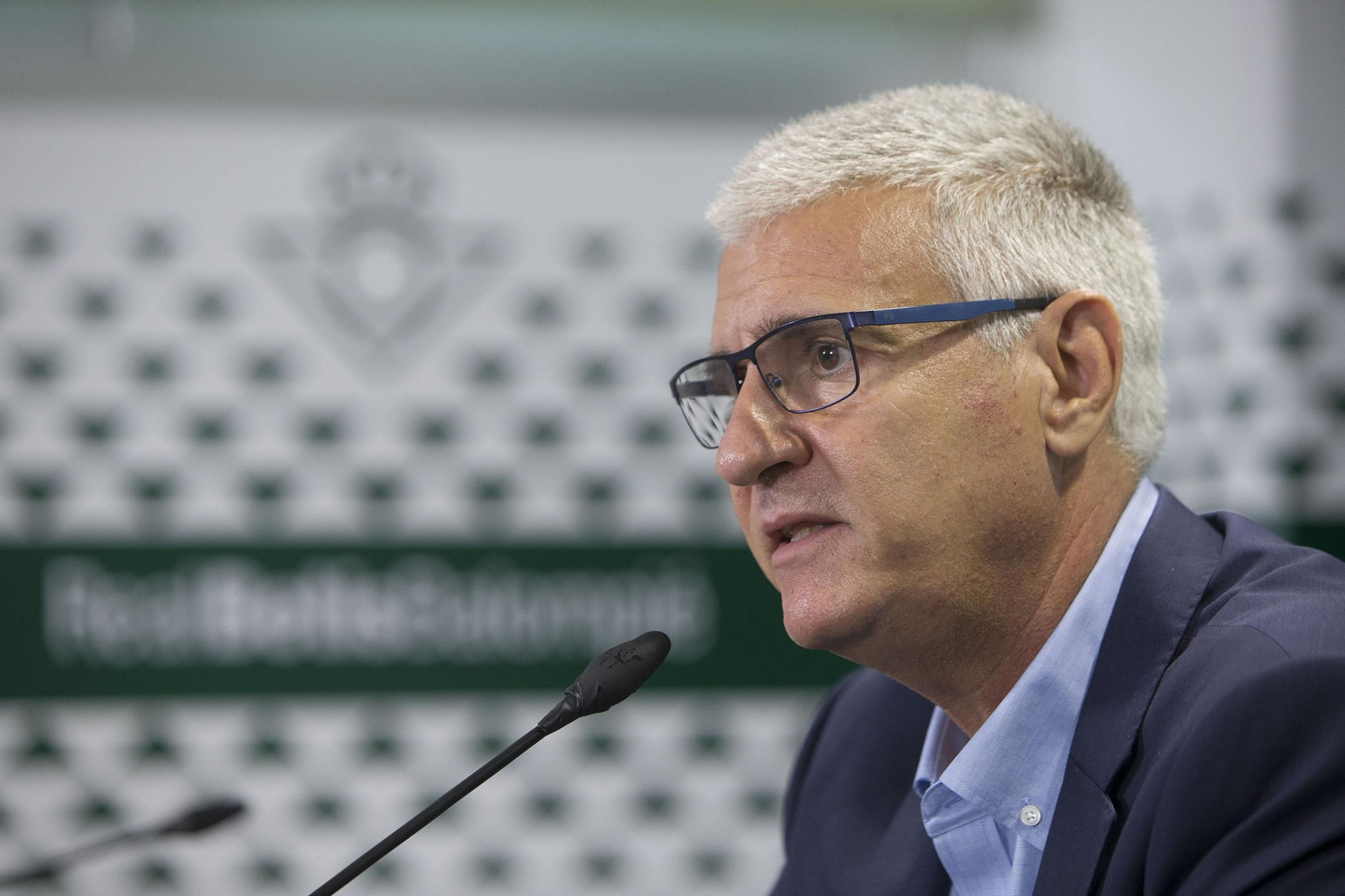 Antonio Cordón, durante su etapa en el Betis