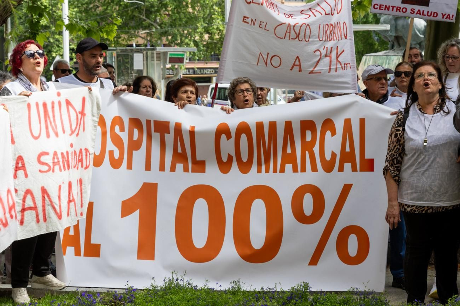 Concentración en contra del Cierre del Centro de Salud de Cazorla y por la apertura del Hospital de Alta Resolución de Cazorla al 100%