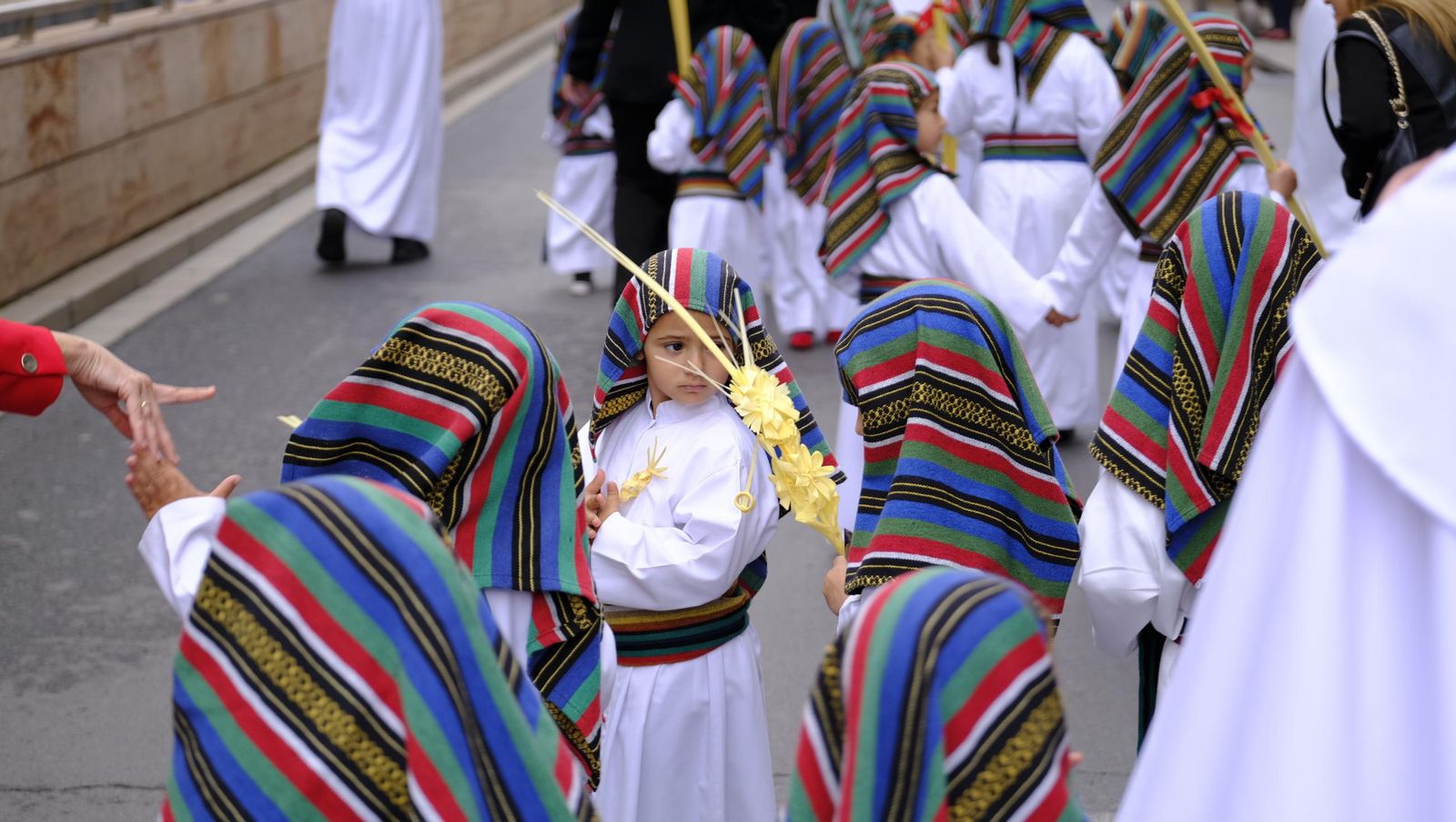 La Borriquita en la Semana Santa de Almería 2025, en imágenes