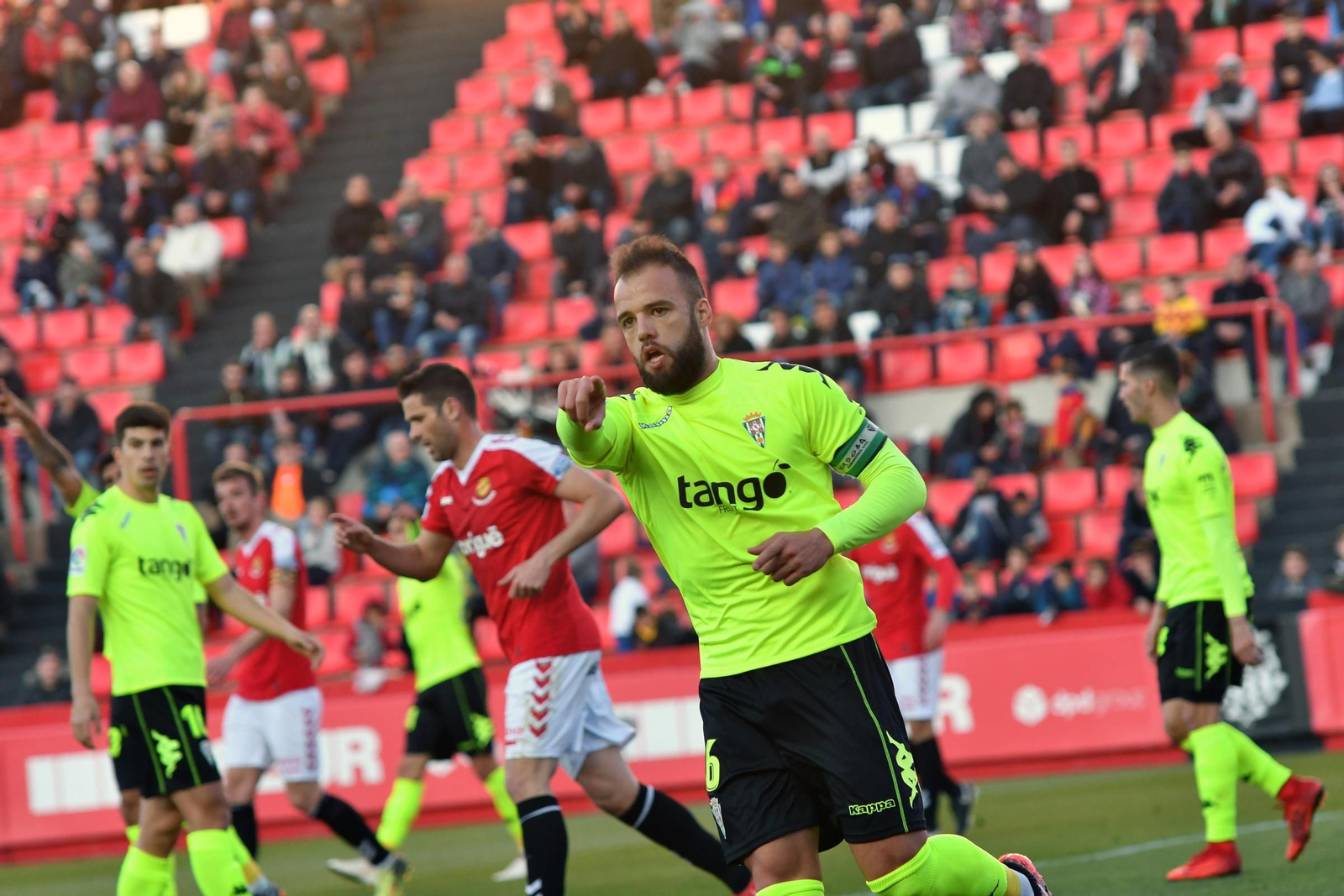 Las imágenes del Nàstic-Córdoba