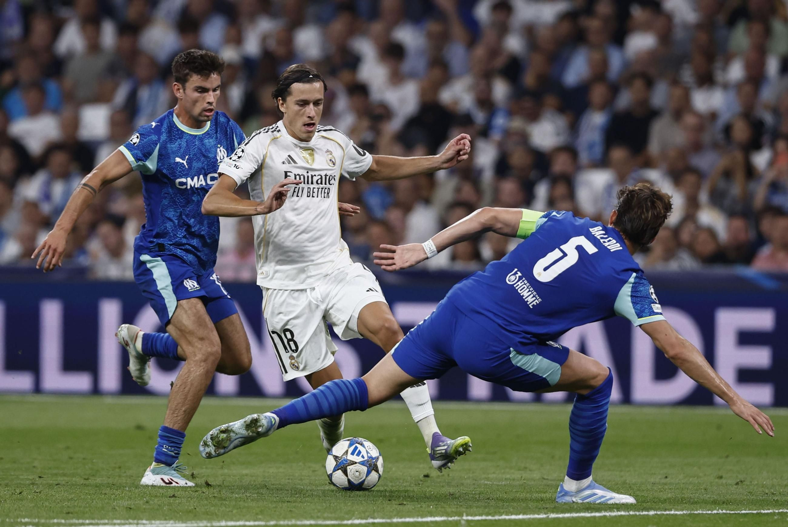Las mejores fotos del Real Madrid - Olympique