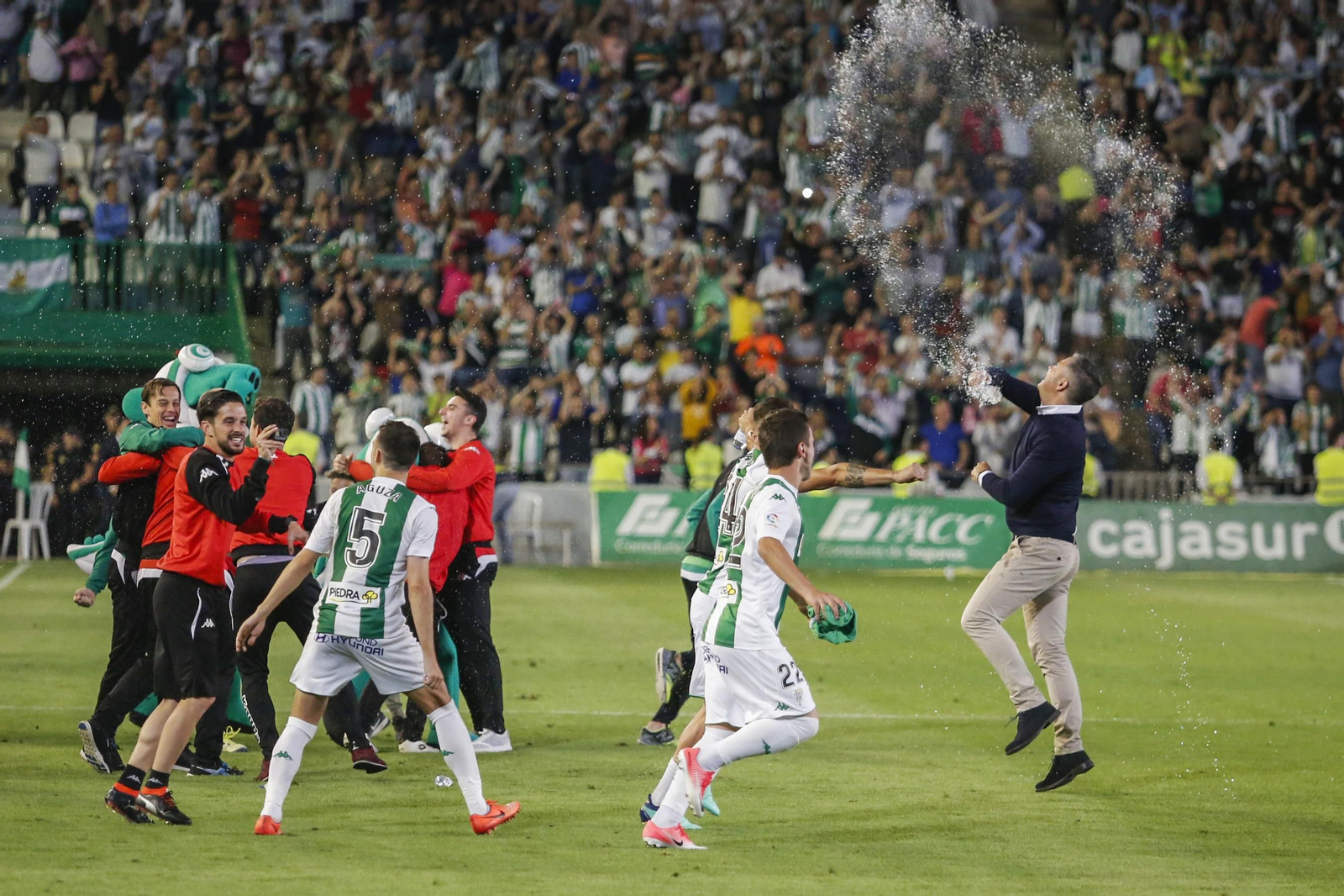 El Córdoba CF-Sporting de Gijón, en imágenes