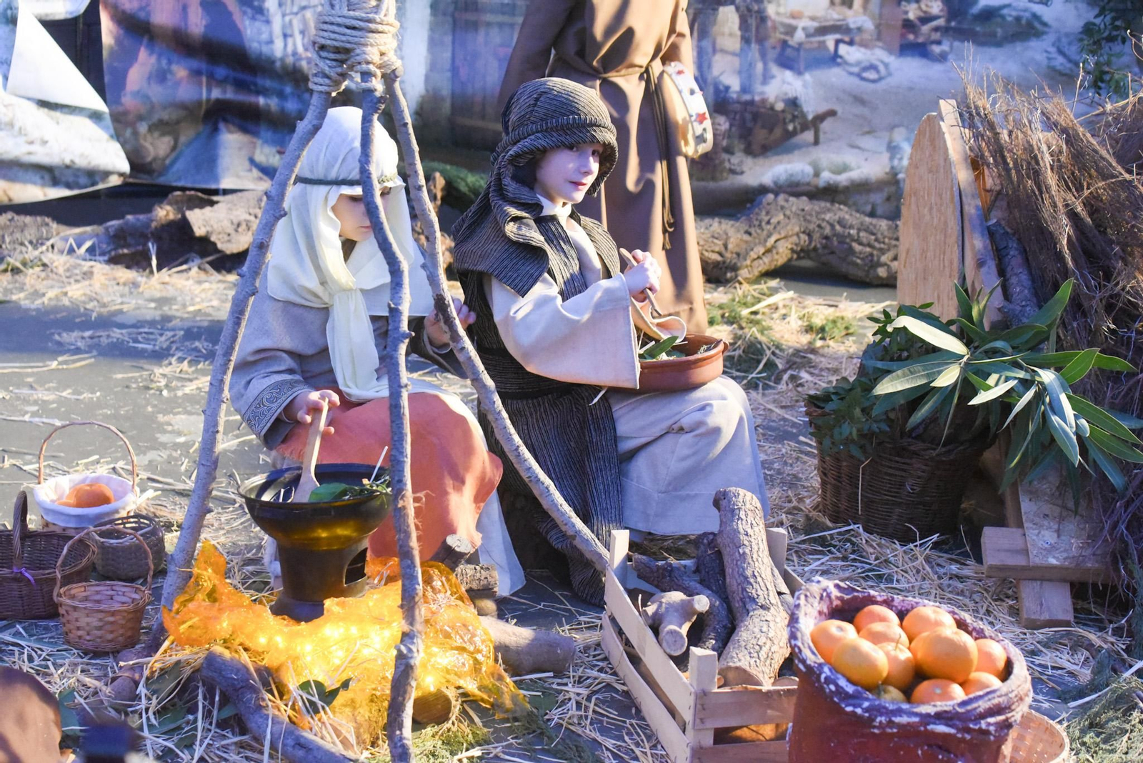 Las mejores fotos del belén viviente del colegio Salesianos de Córdoba