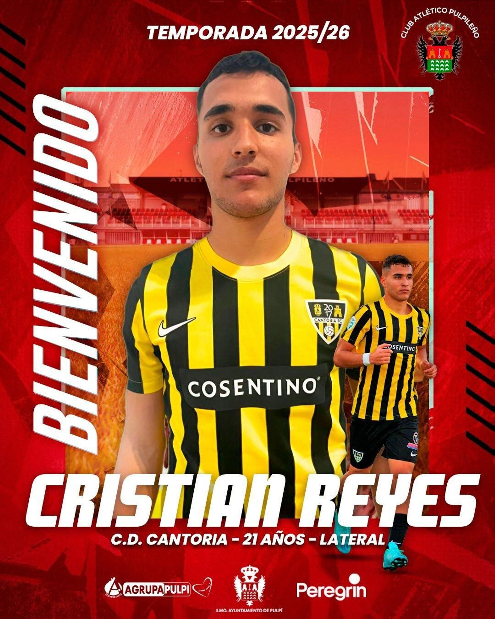 El anuncio oficial de Cristian Reyes por el conjunto rojinegro