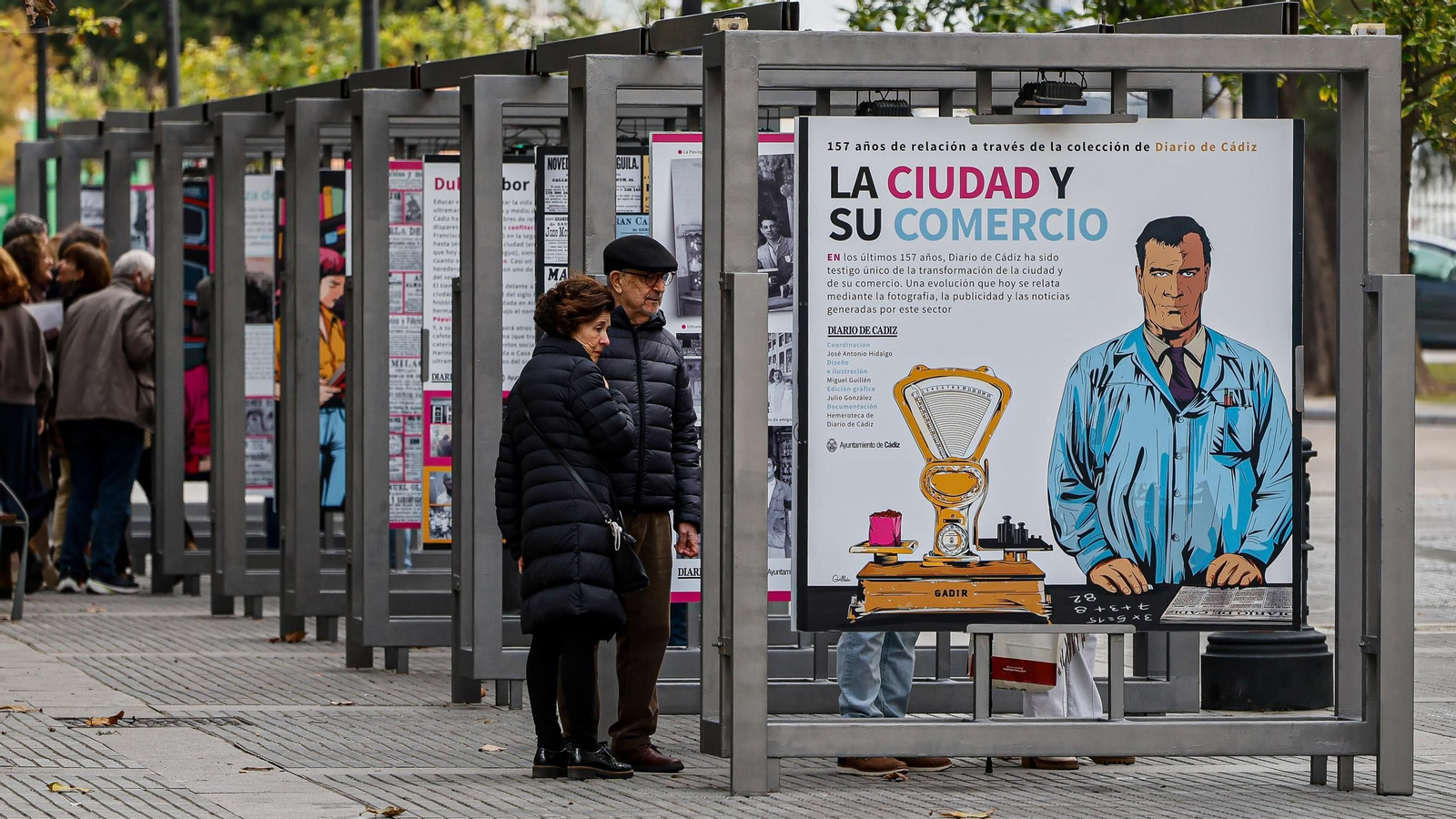 Imagen de la exposición 'La ciudad y su comercio'.