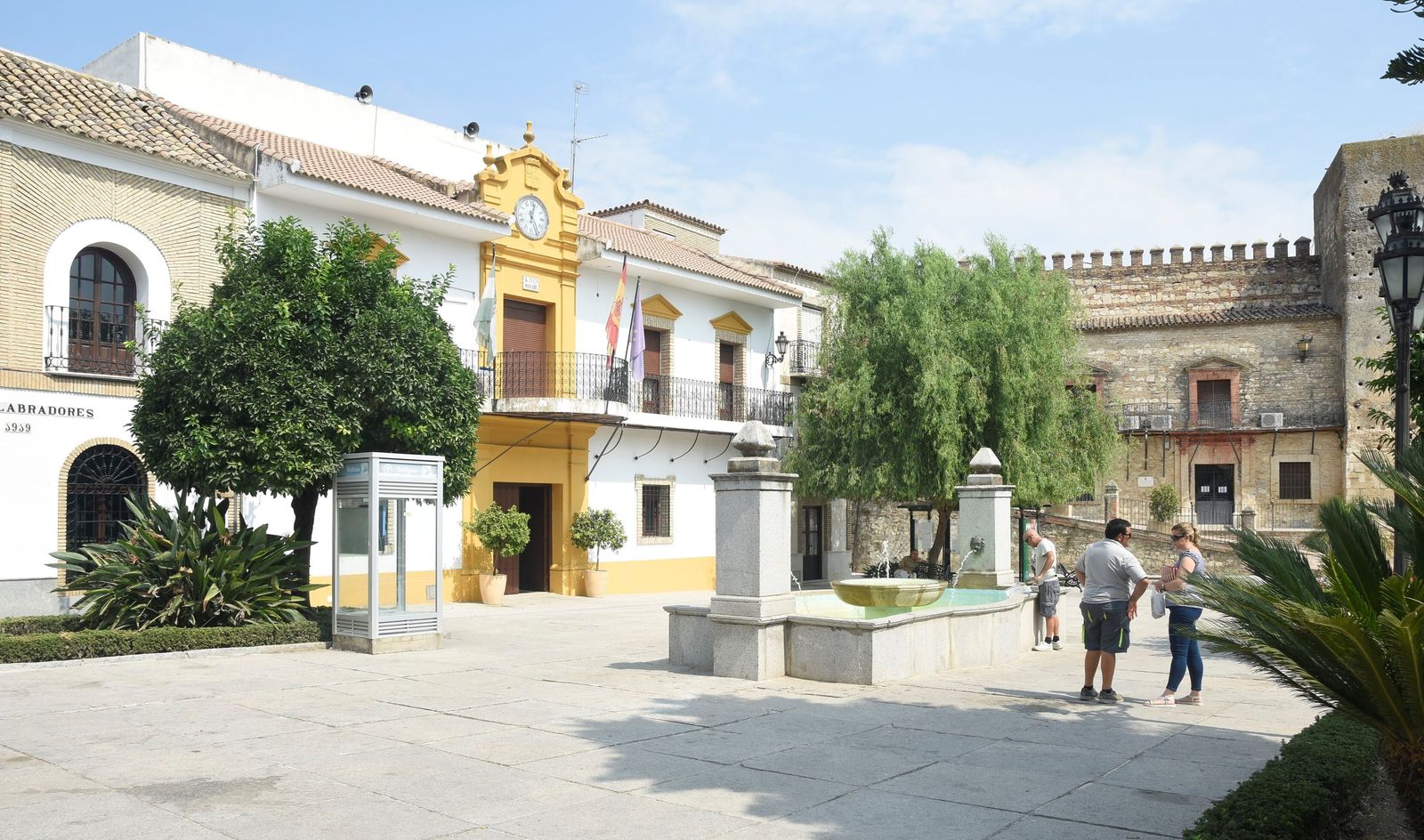 Fachada del Ayuntamiento de Santaella.