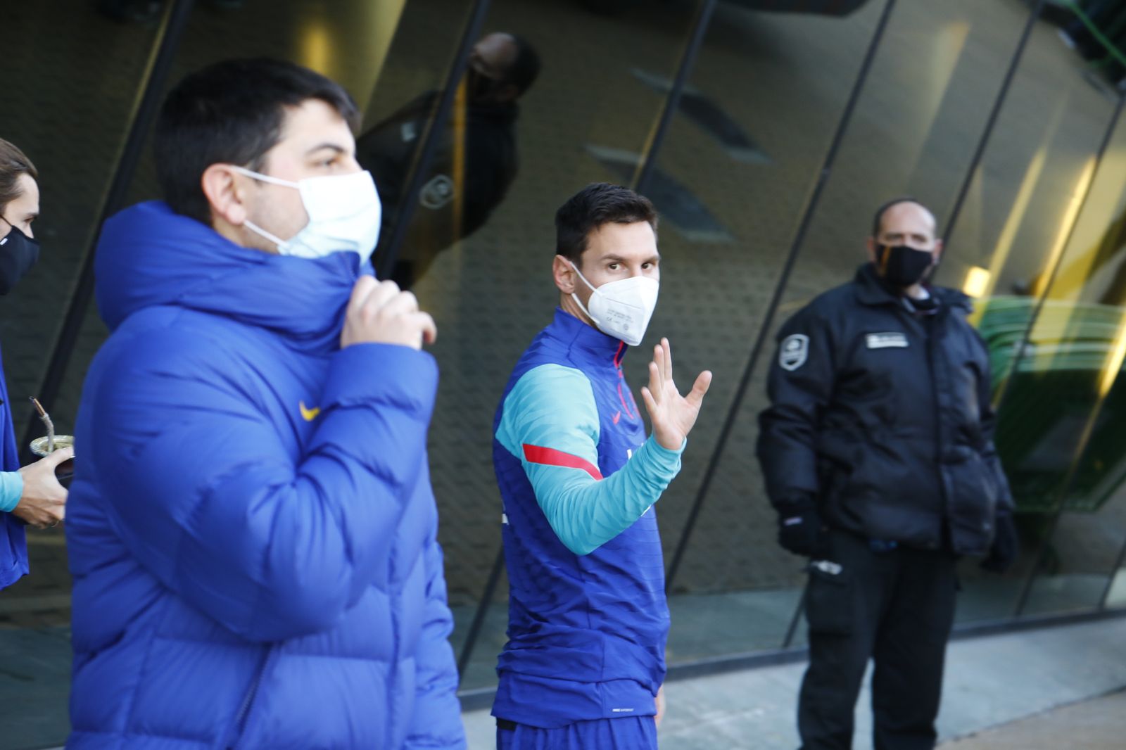 El Barça ya prepara la Supercopa en Córdoba, en imágenes