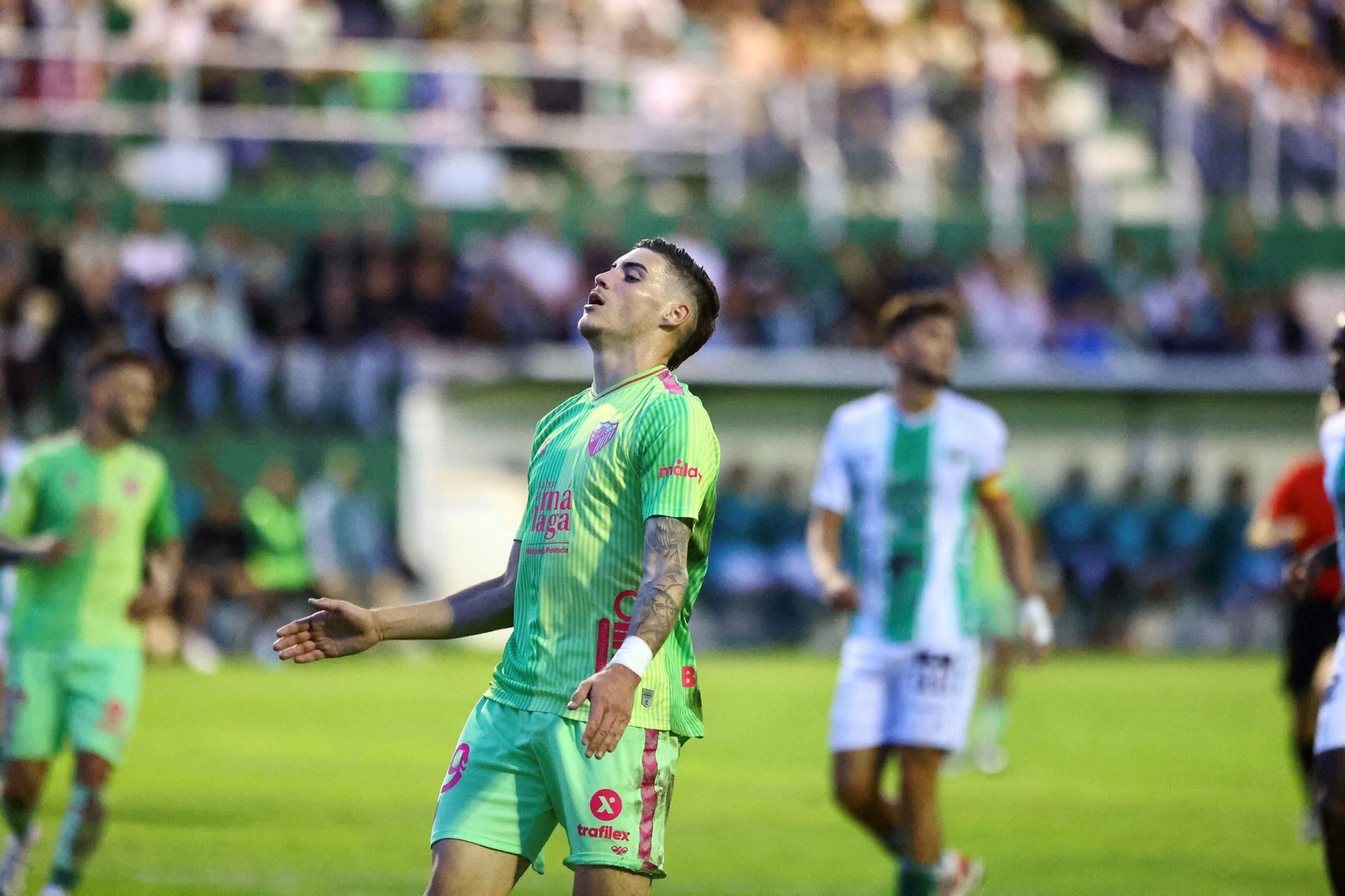 Roberto, su paso por el Málaga CF en fotos