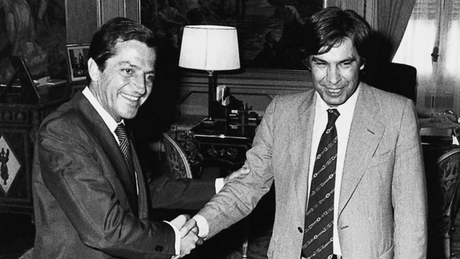 1979 fue decisivo para los dos. Adolfo Suárez formó Gobierno en abril y Felipe González presentó la dimisión al frente del PSOE en mayo.