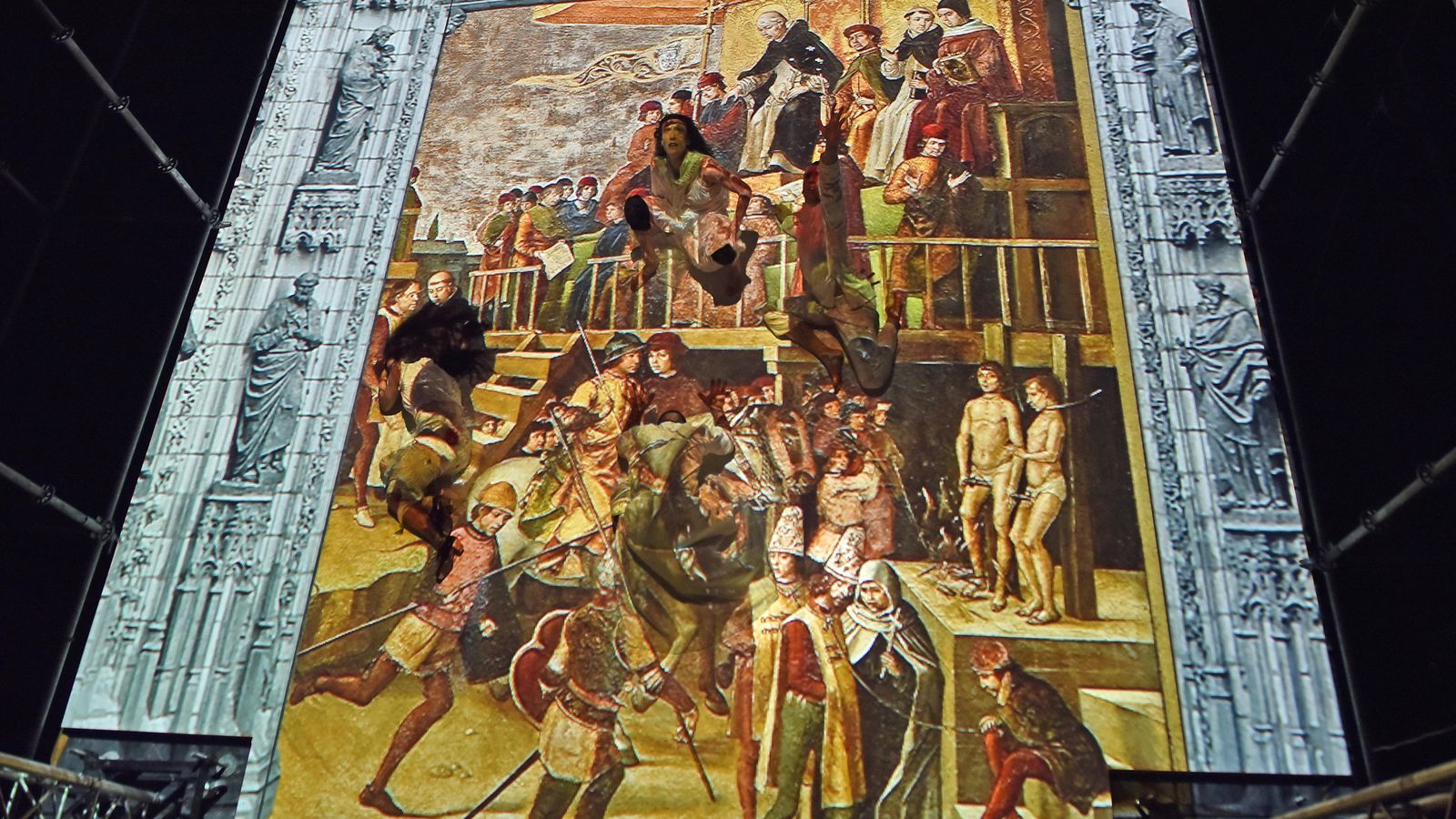 Otra de las imágenes del espectáculo.