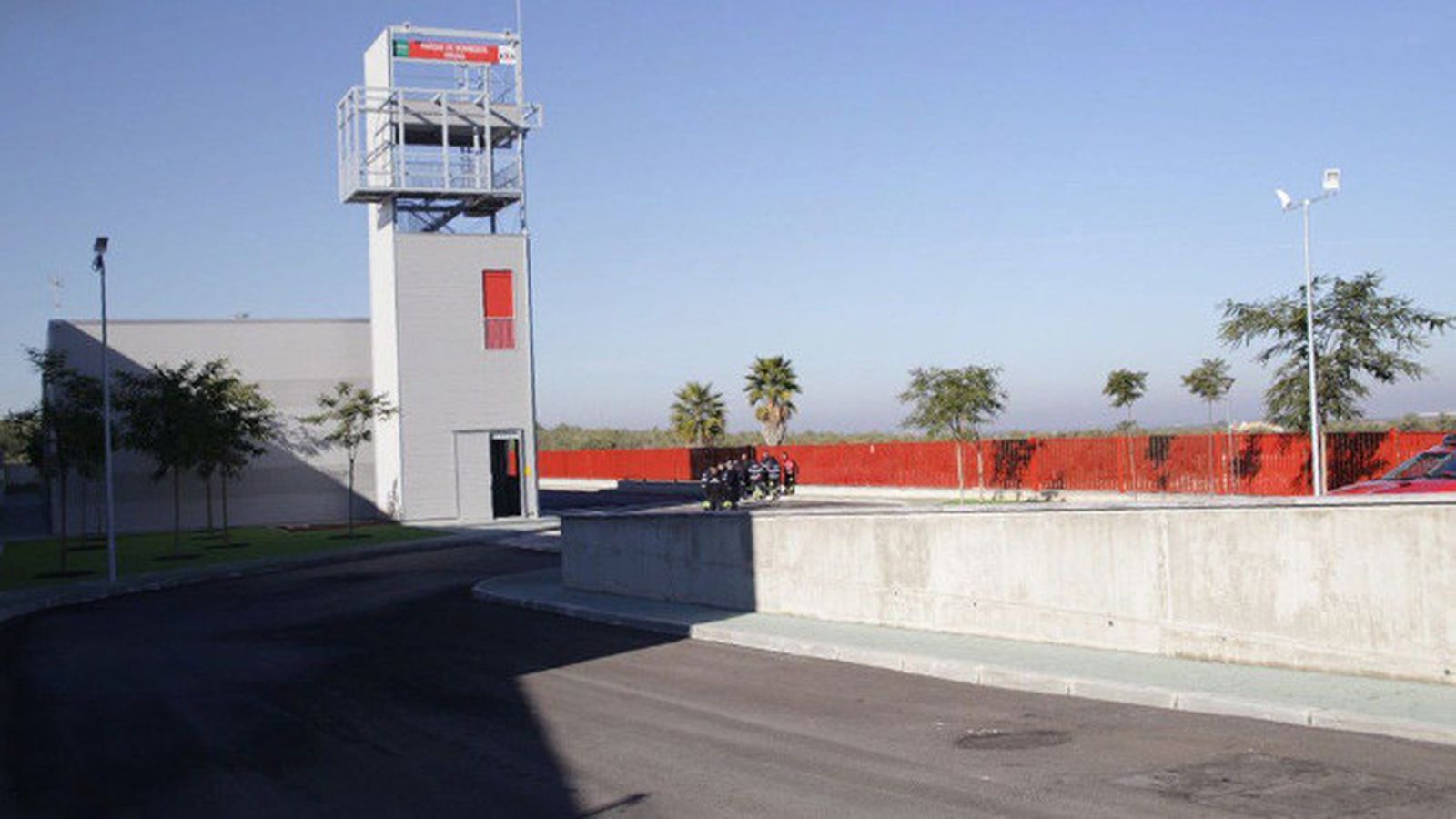 Las instalaciones del nuevo parque de bomberos de Osuna.