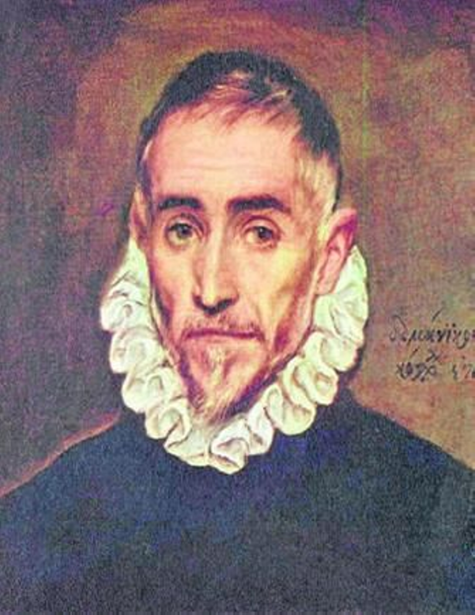 'Retrato de un caballero anónimo' de El Greco, que inspiró a León Felipe su poema 'El español desconocido': "La cabeza más noble, más serena, / más iluminada, / más ungida de 'gracia' y santidad / que nos ha legado la gran pintura española...".