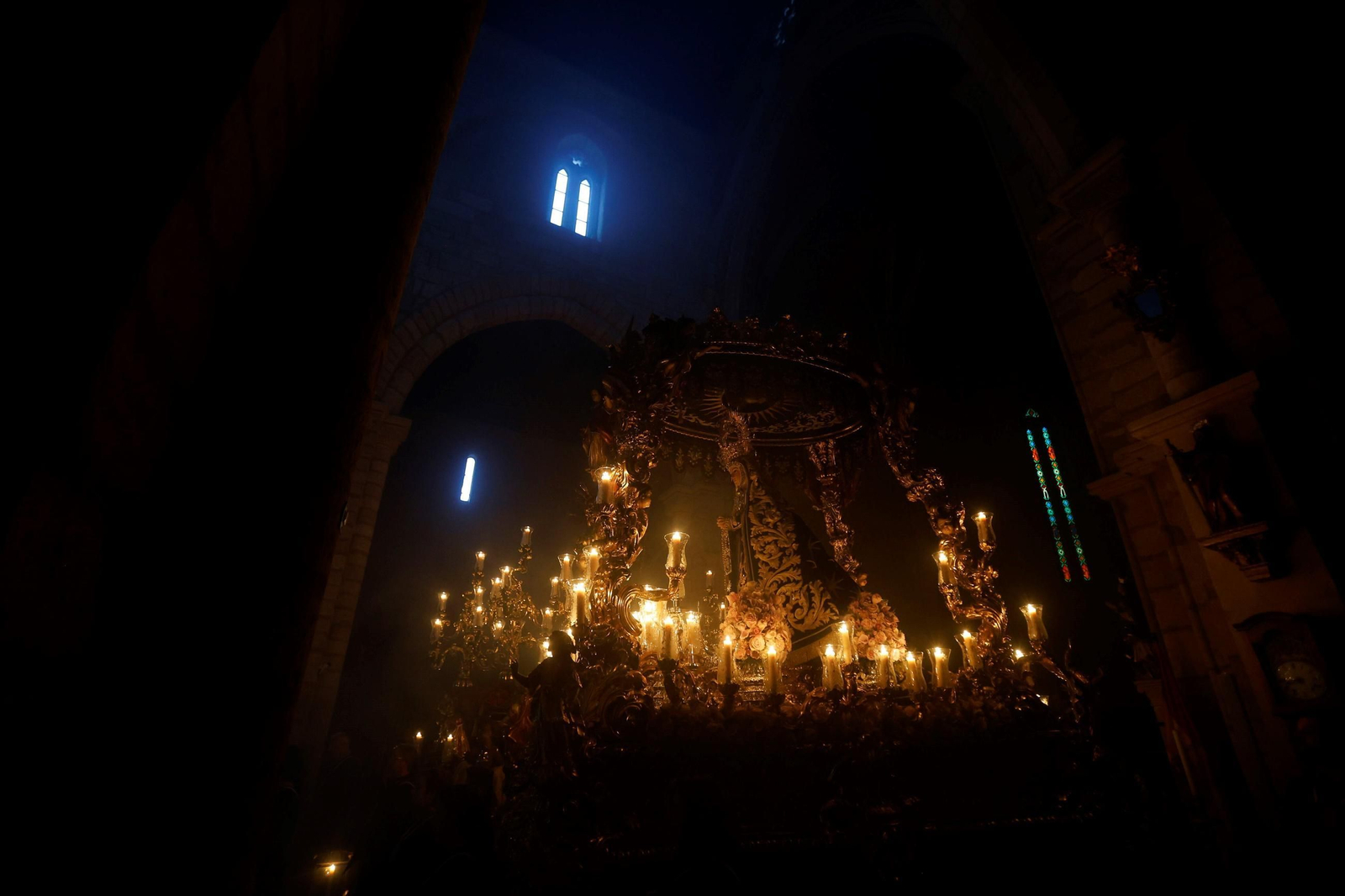 Las imágenes del Remedio de Ánimas en San Lorenzo el Lunes Santo de Córdoba