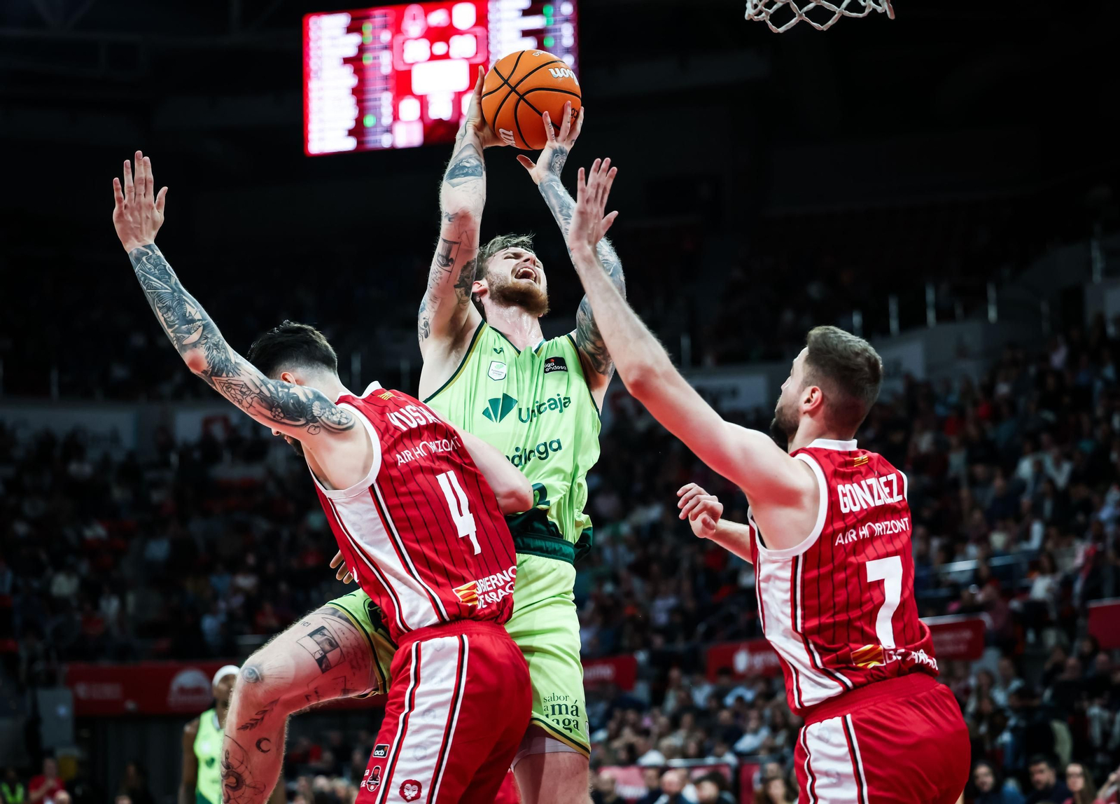 Casademont Zaragoza-Unicaja, en fotos