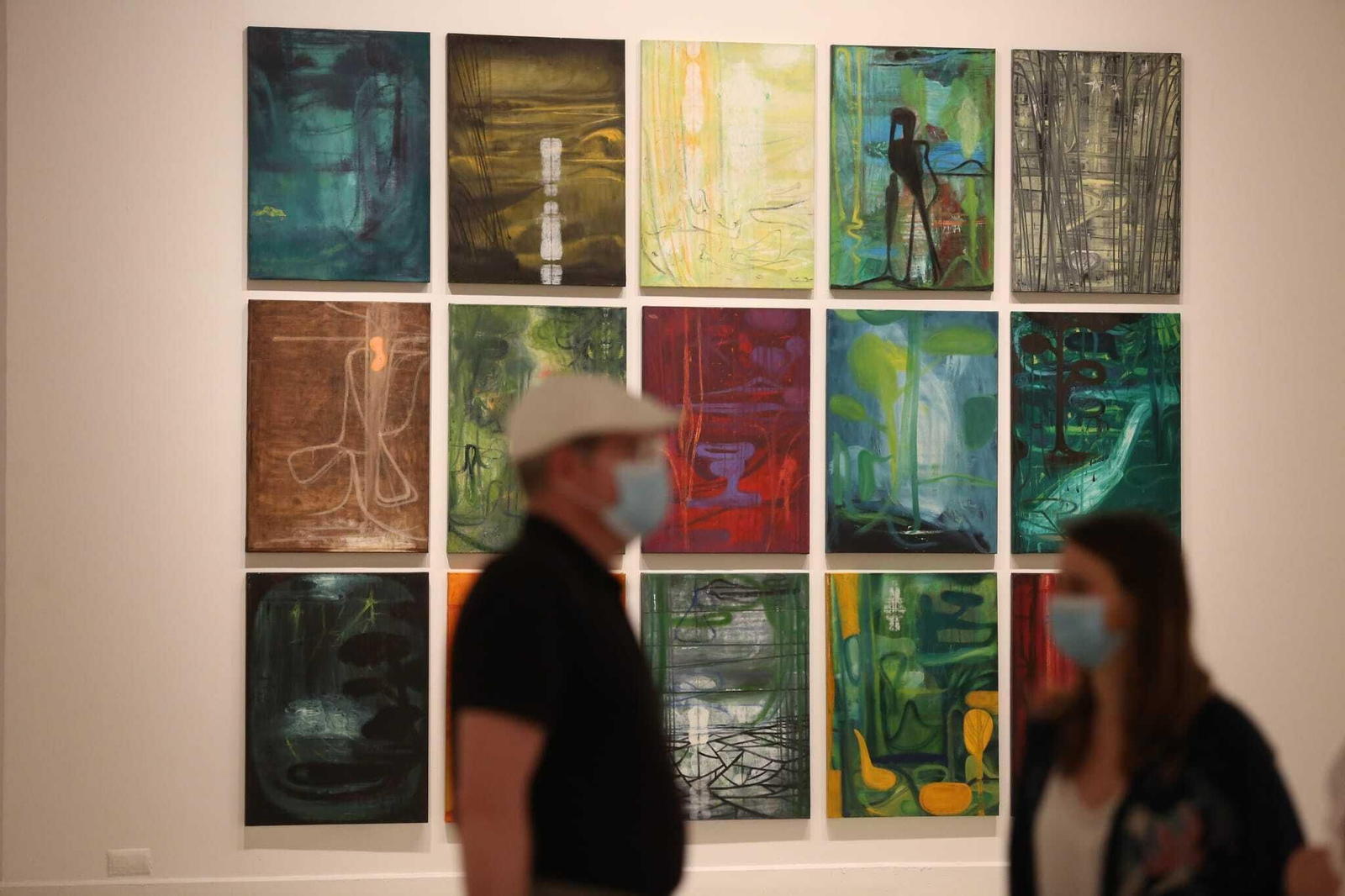 La exposición de Juan F. Lacomba en el CAC Málaga, en fotos