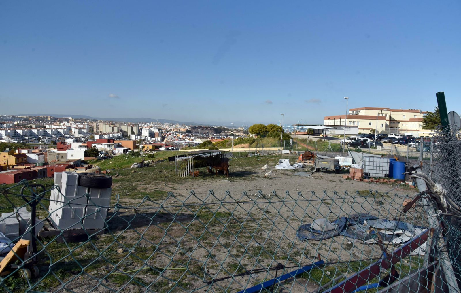 Parcela de monte público usurpada en La Juliana