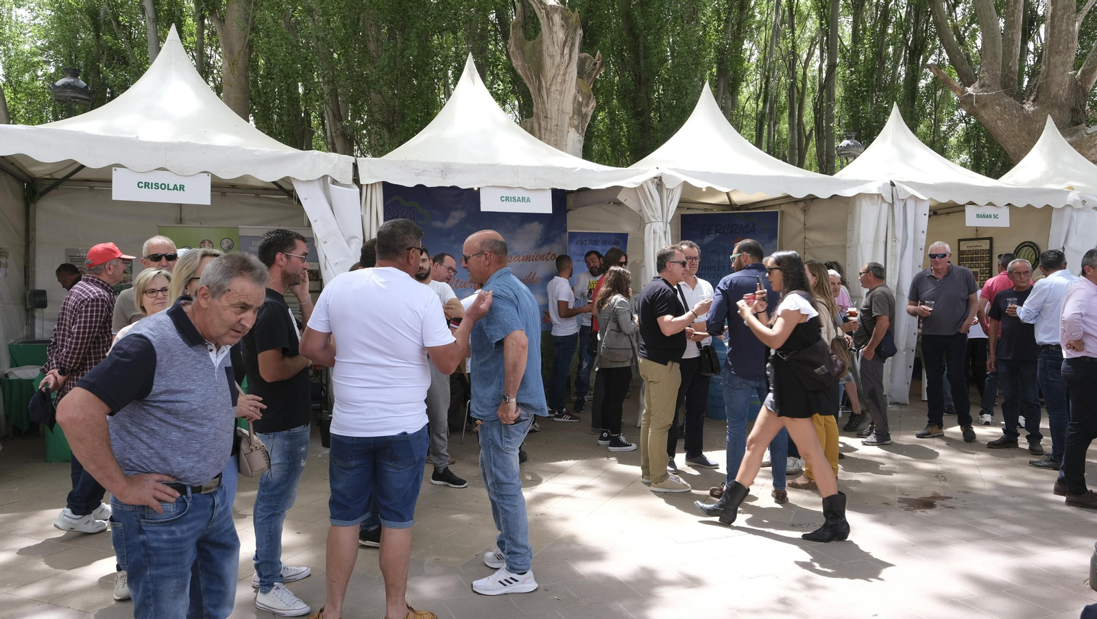 Imágenes de la Terracultura Chirivel 2023, feria de agricultura y maquinaria