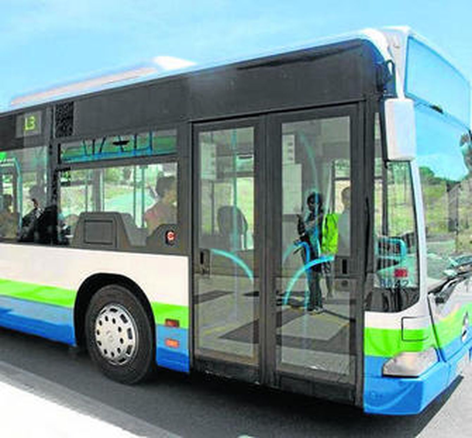 Un autobús de Vélez-Málaga.