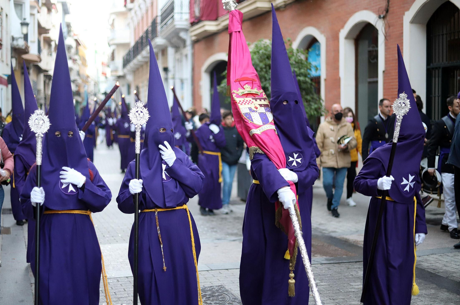 Imágenes del Nazareno en la madrugá de Huelva
