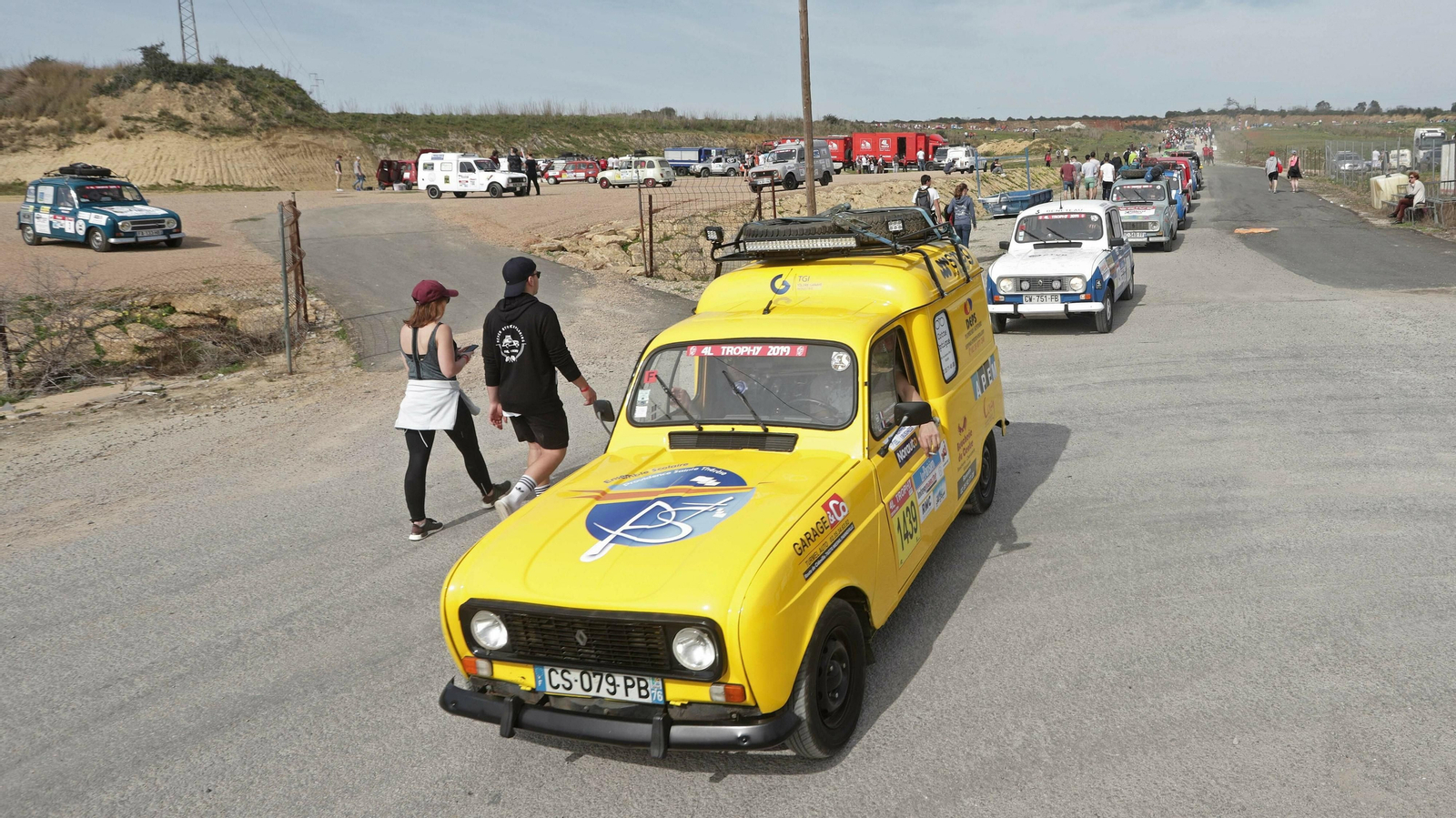 Imágenes del 22º Raid 4L Trophy.