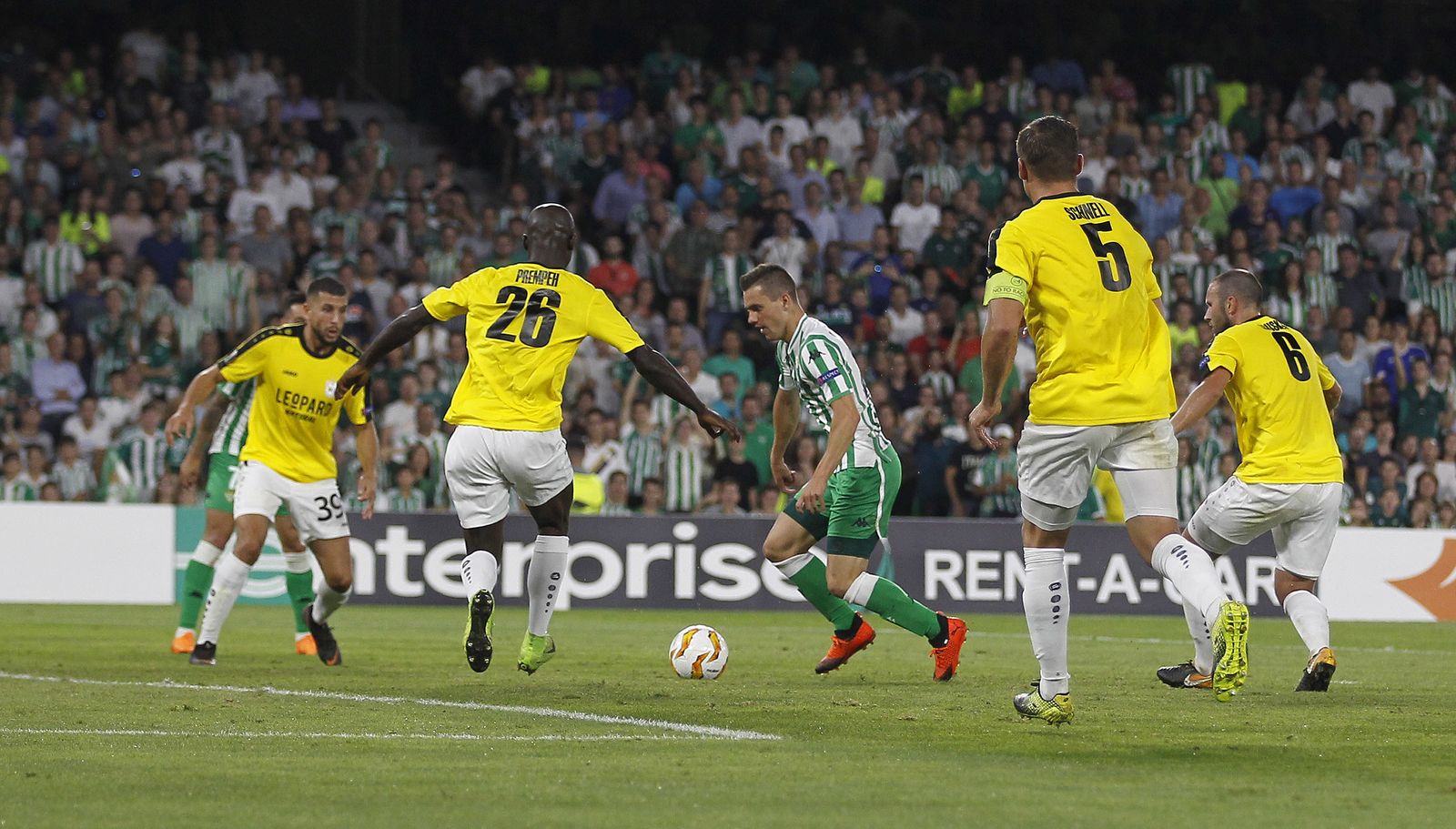 El Betis-Dudelange, en imágenes