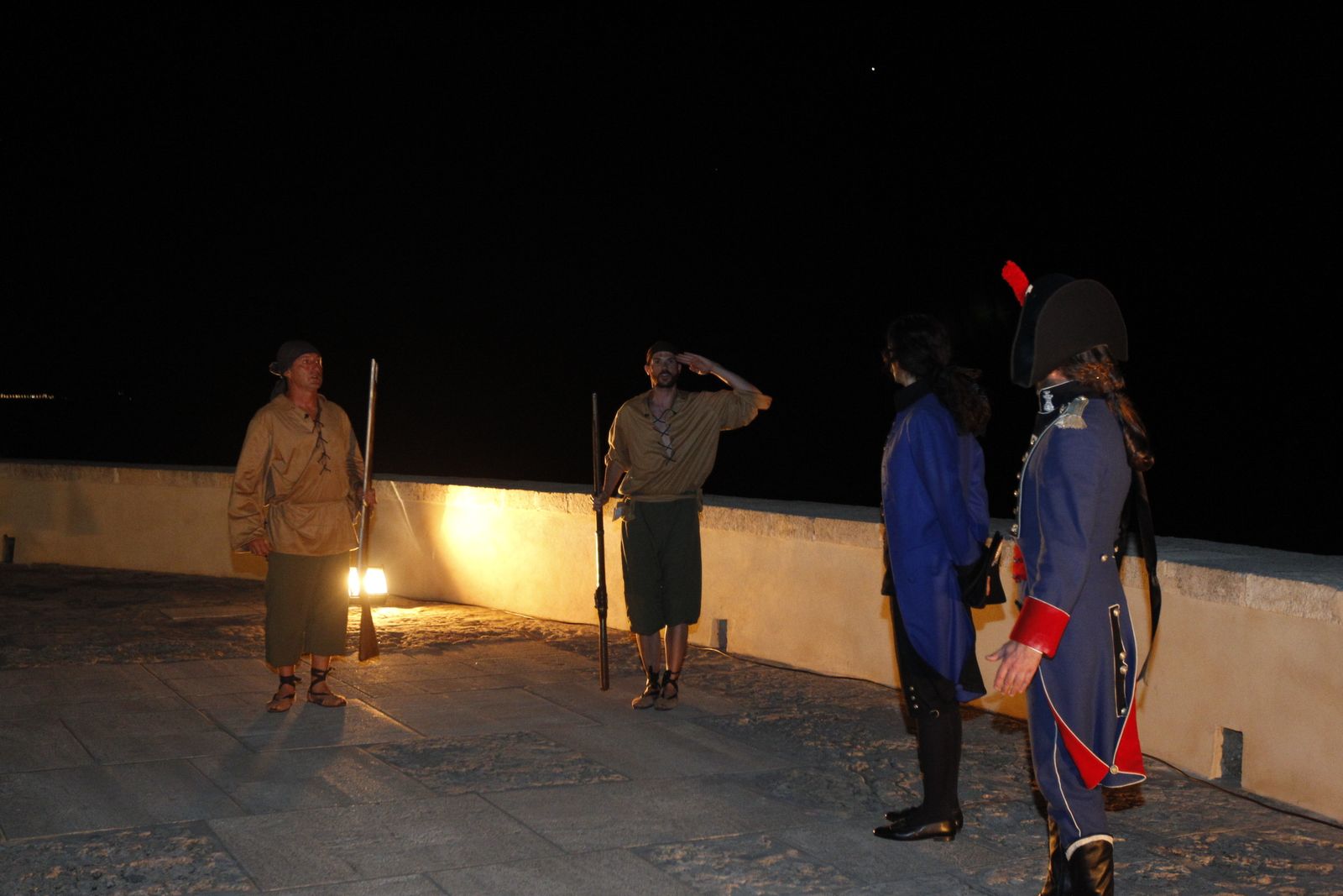 Historia teatralizada del castillo de Guardias Viejas. El Ejido