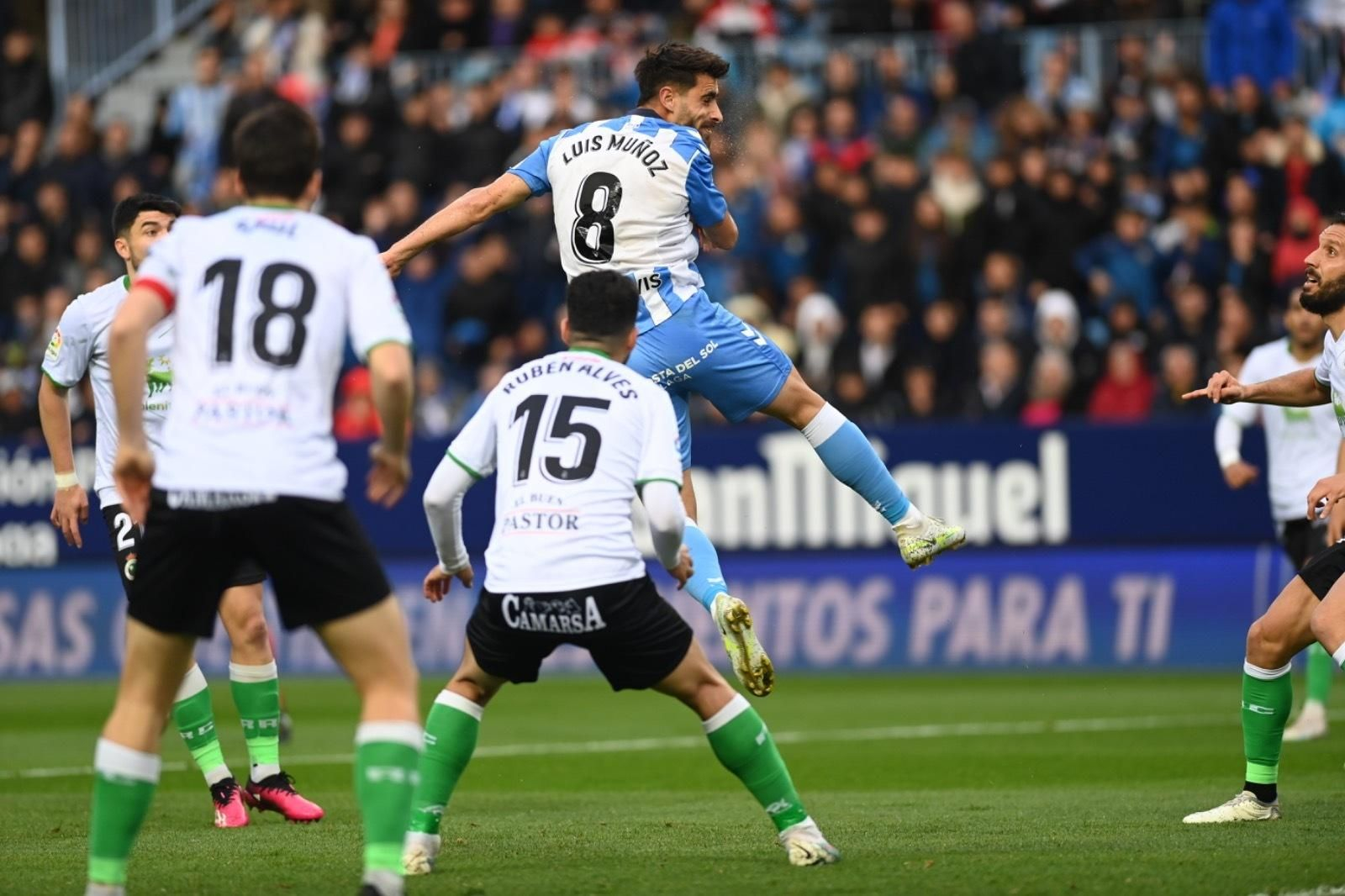 El Málaga CF-Racing, en fotos