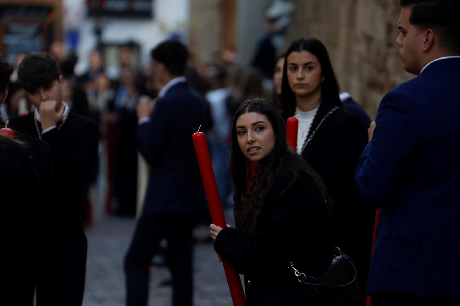 El traslado de la Merced en este Sábado Santo de Córdoba, en imágenes