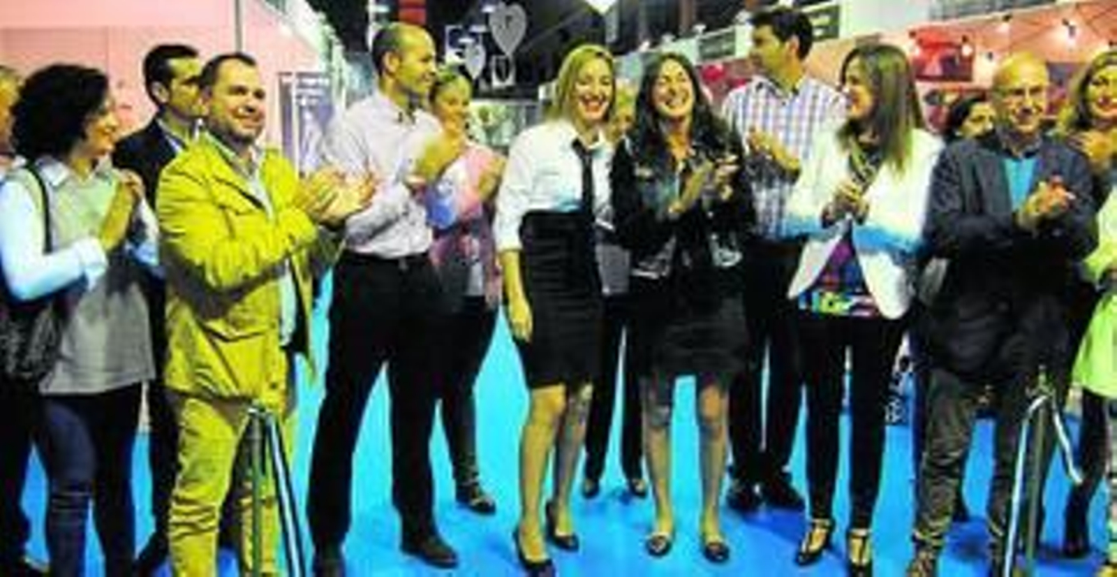 Inauguración de la Feria de la Boda, en Valverde del Camino.