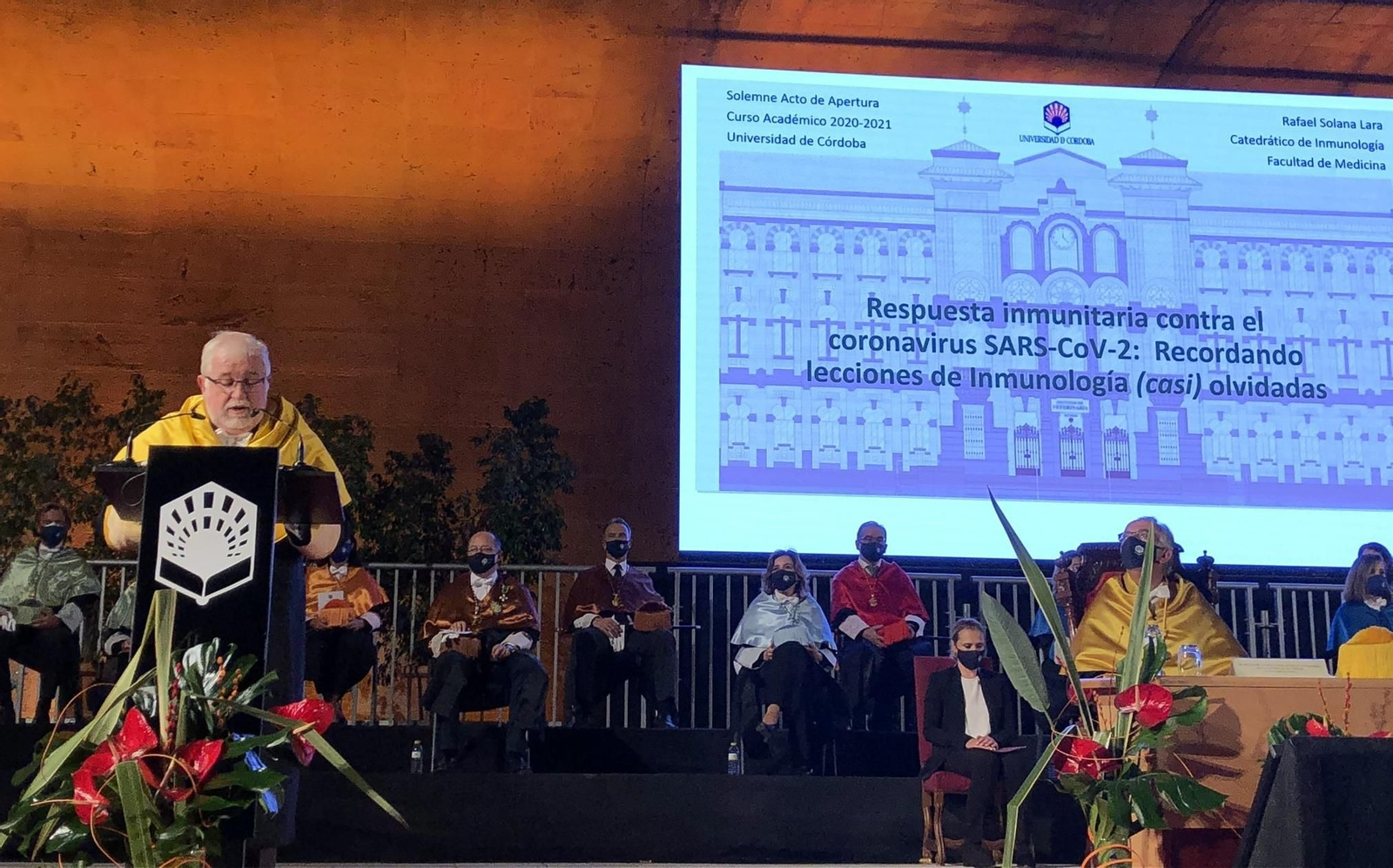 Las fotos de la inauguración del curso académico en la Universidad de Córdoba.