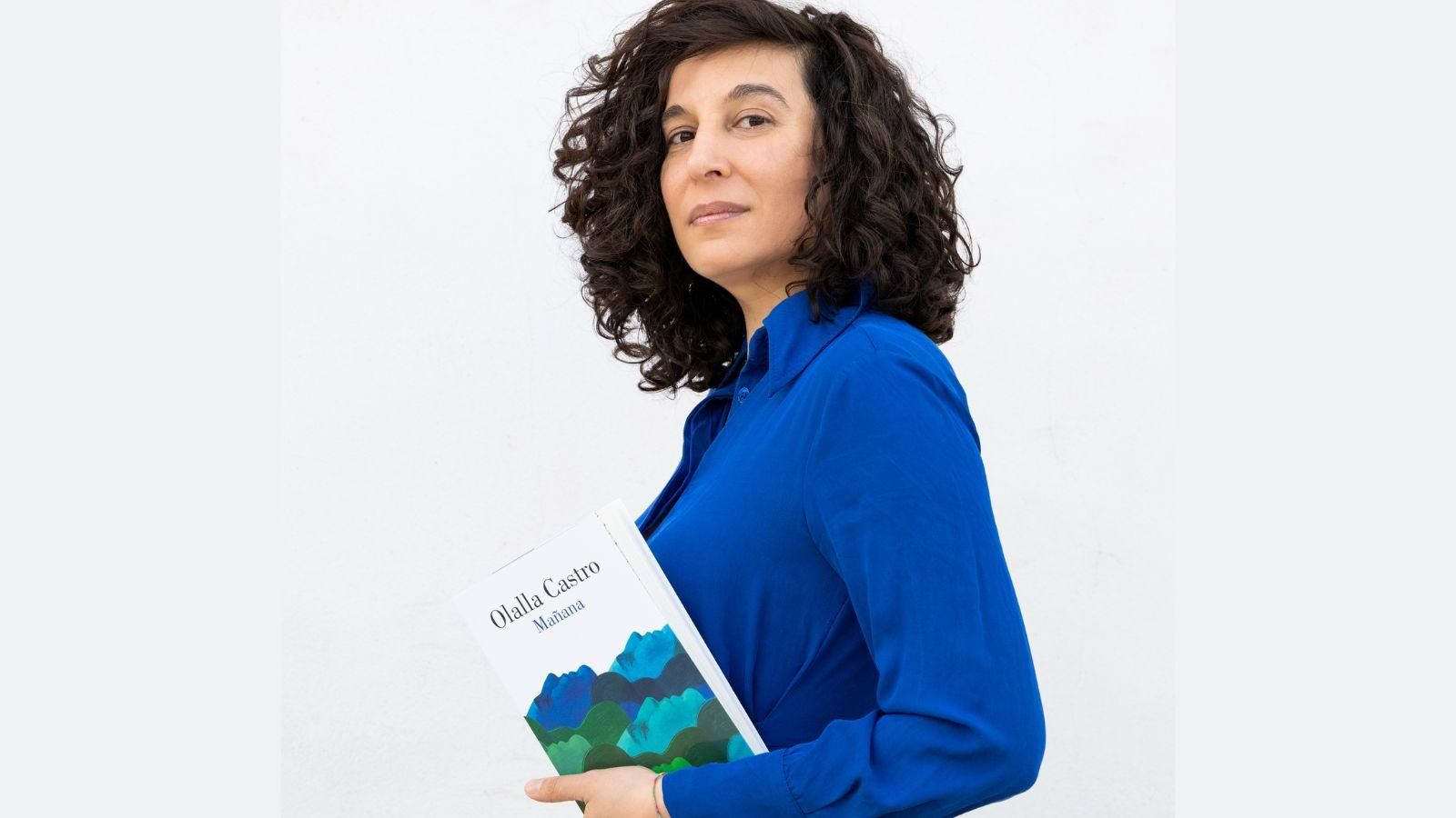 Olalla Castro, con su nueva novela 'Mañana'.