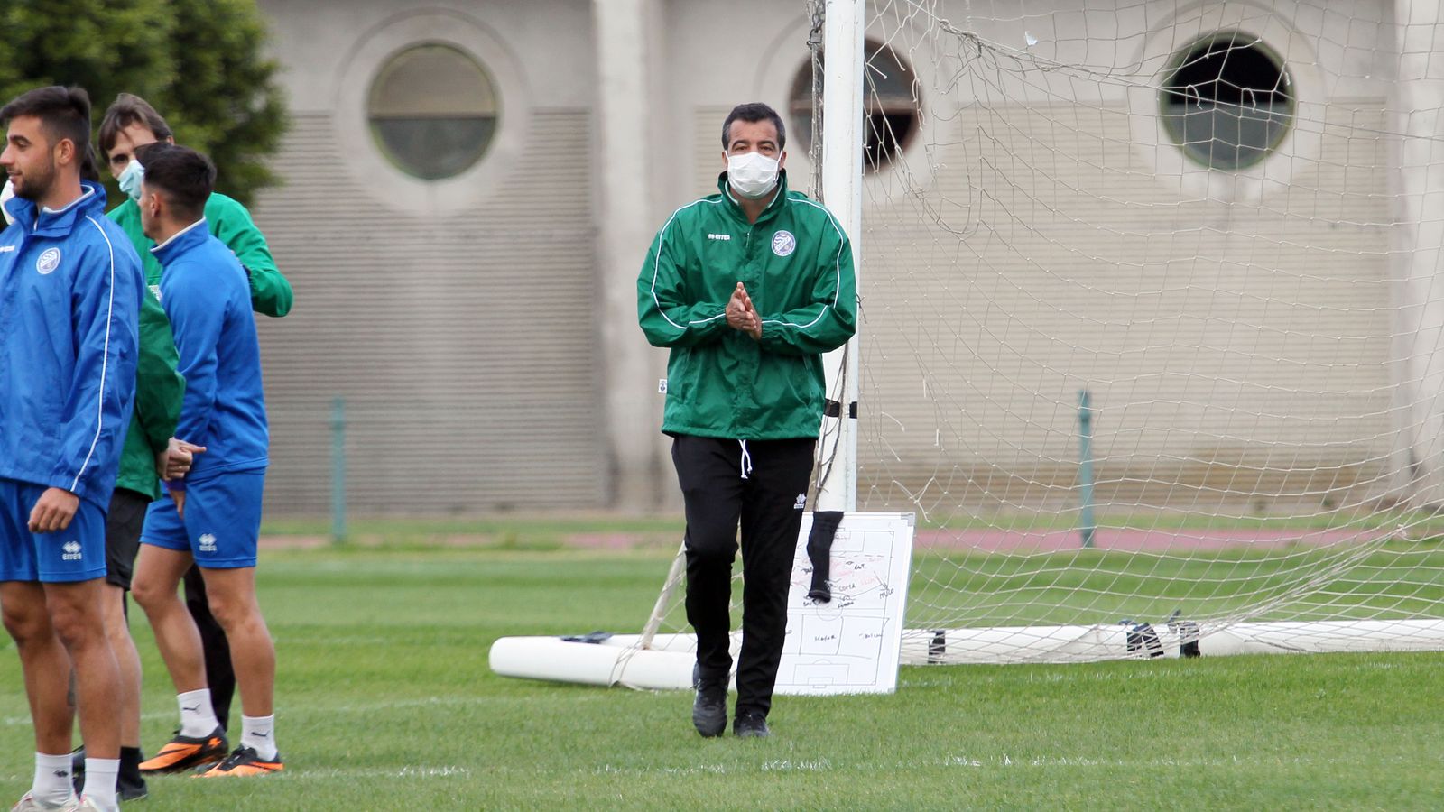 Entreno del Xerez DFC en el campo 'Pepe Ravelo'
