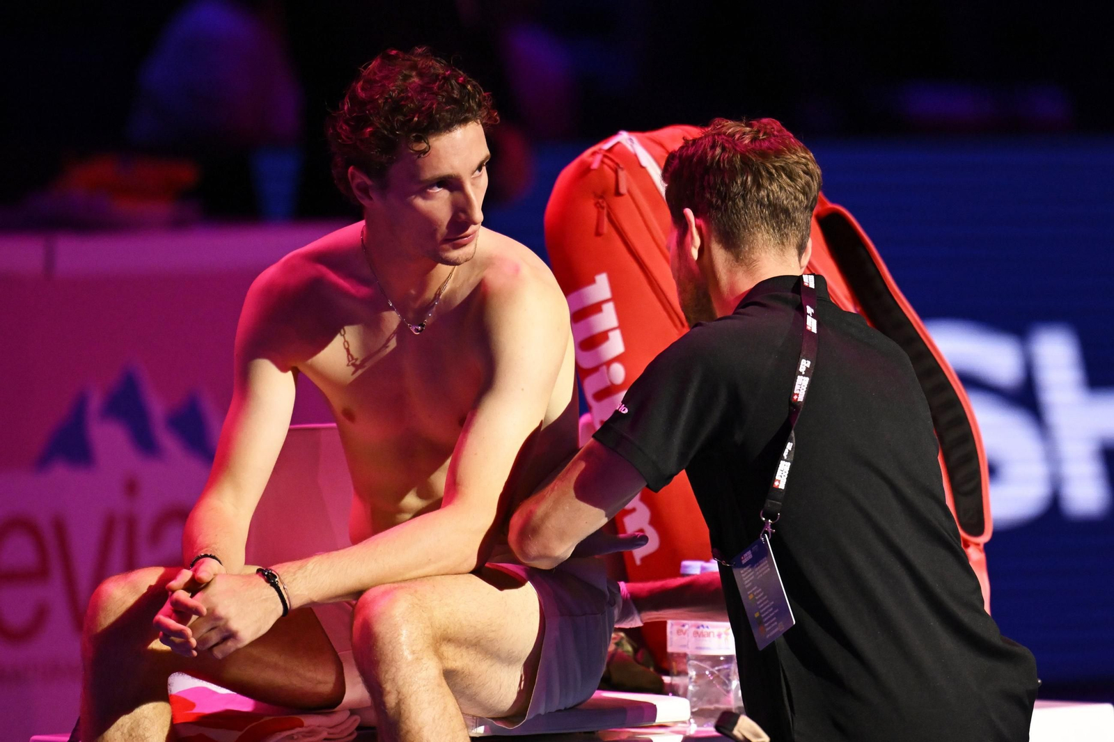 Las fotos del Davidovich-Humbert, semifinales del torneo de Basilea