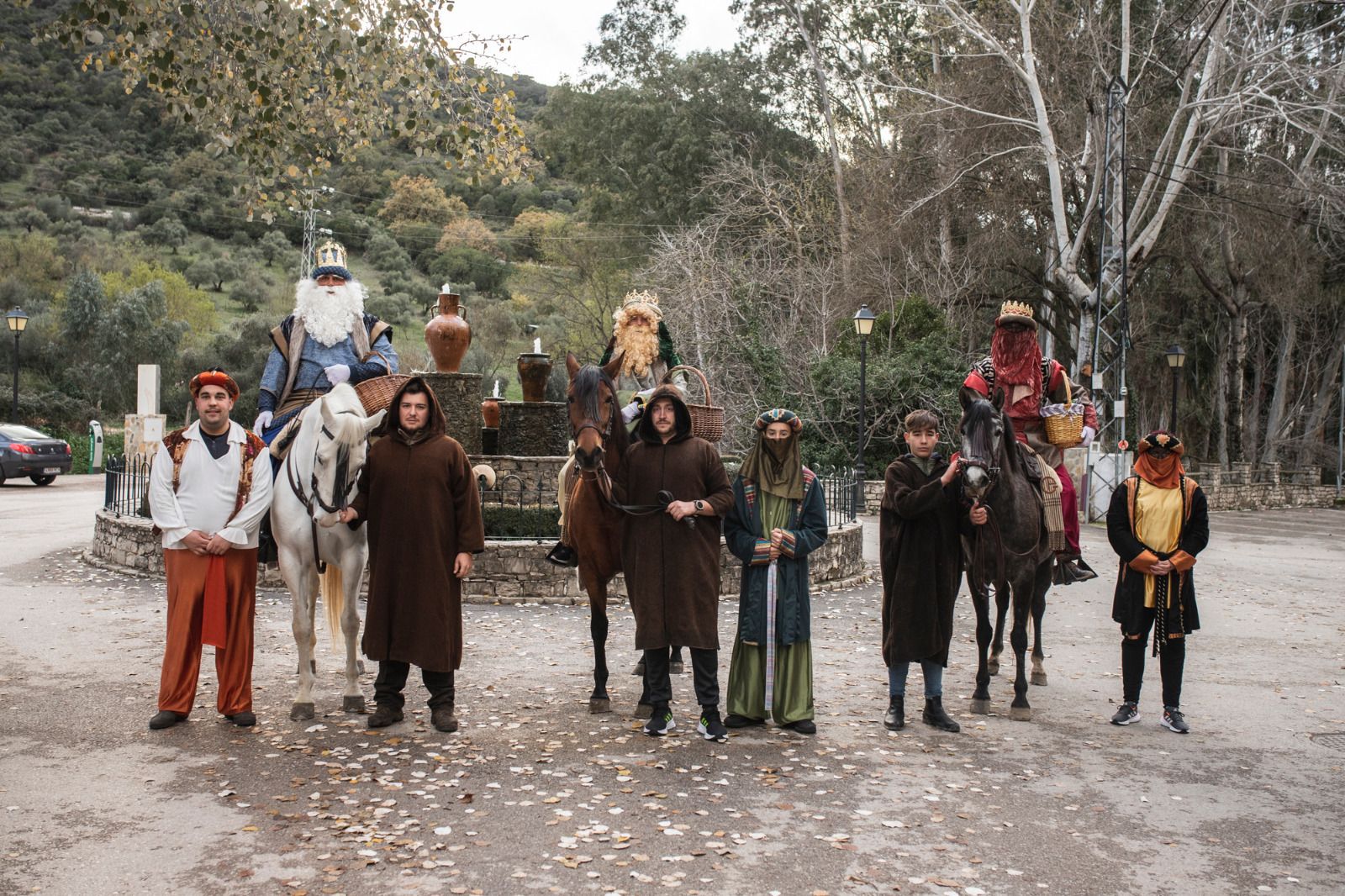 Las Cabalgatas de Reyes Magos de Grazalema y Benamahoma, en imágenes