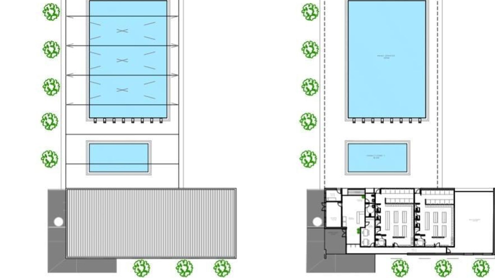 Así será la nueva piscina.