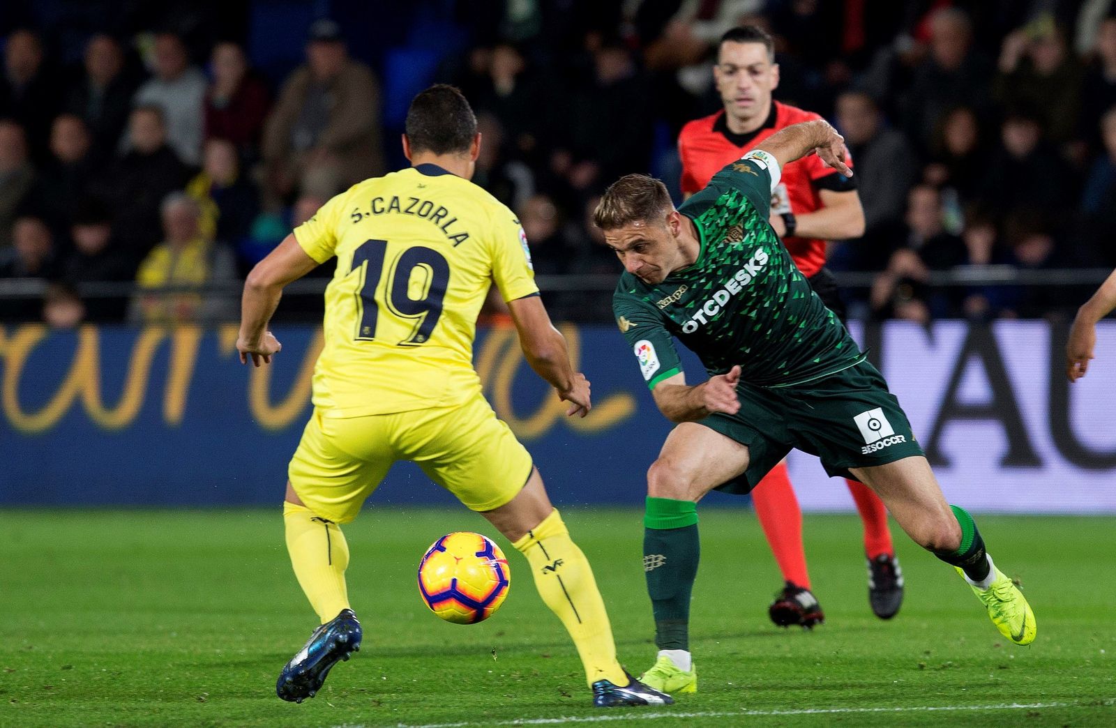 El Villarreal-Betis, en imágenes
