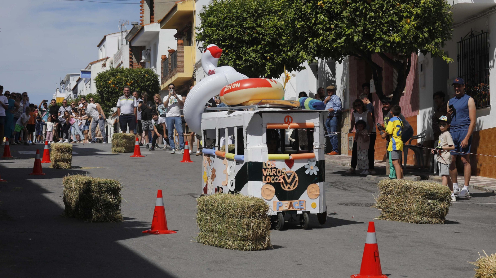 Fotos de la carrera de coches locos de preferia en Tesorillo.